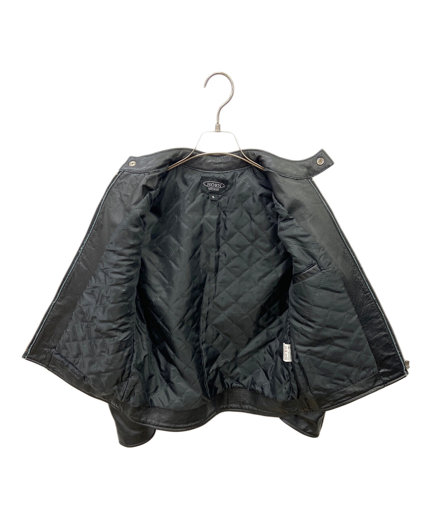 中古・古着通販】HORN WORKS (ホーンワークス) シングルライダース