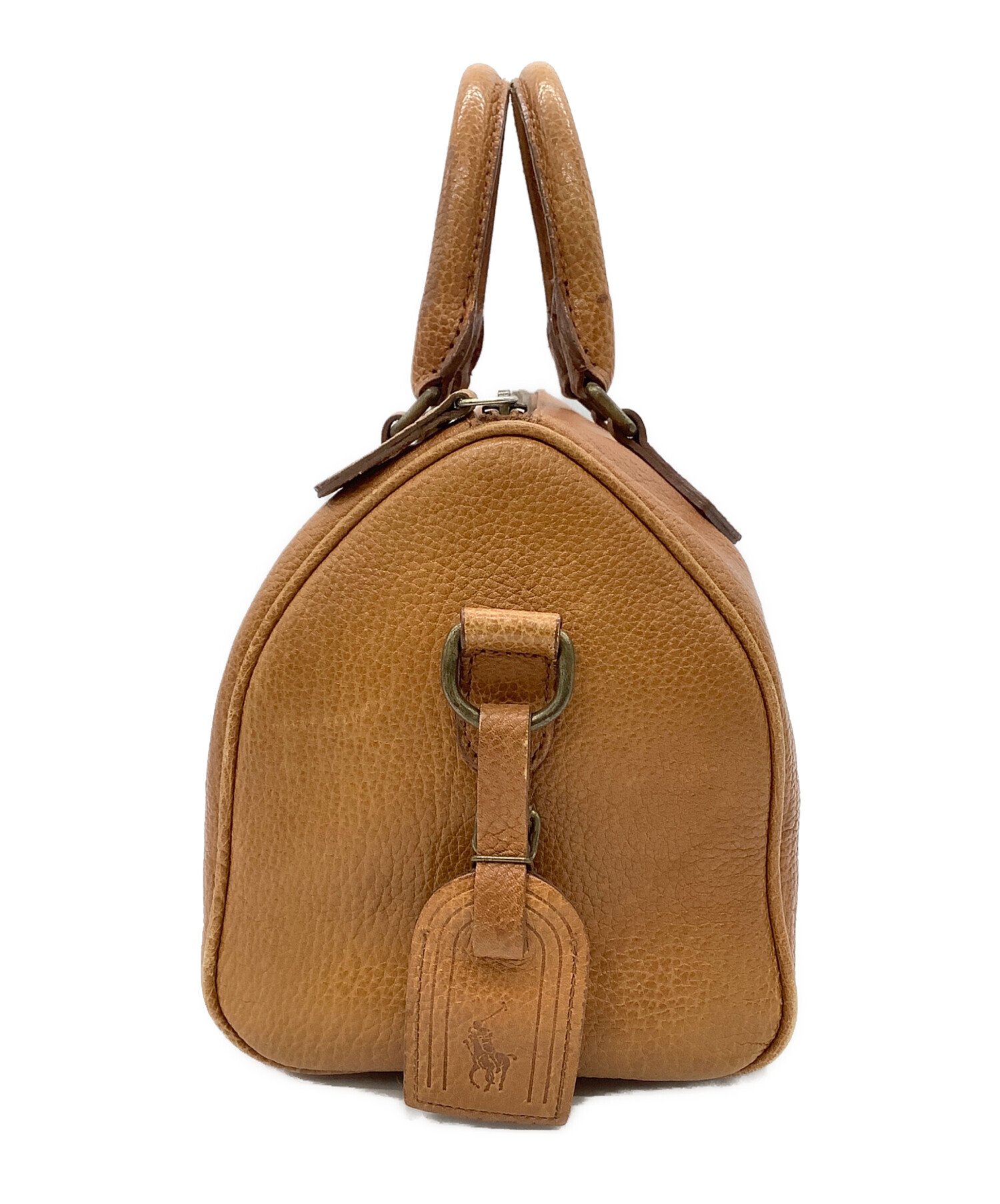 Ralph Laurenミニボストンバッグ 中古・古着通販】POLO RALPH LAUREN (ポロ・ラルフローレン) ミニ