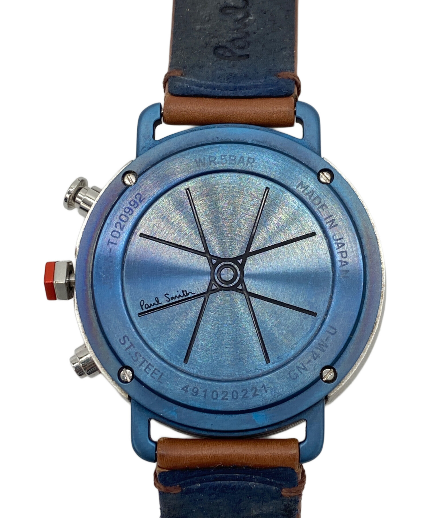 中古・古着通販】PAUL SMITH (ポールスミス) リストウォッチ ホワイト