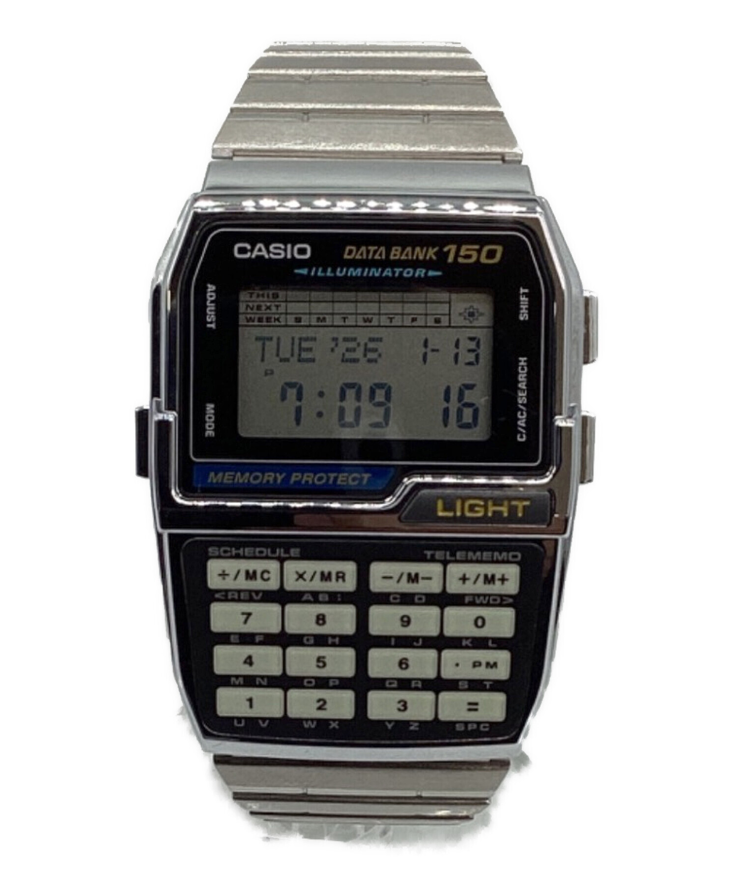 中古・古着通販】CASIO (カシオ) データバンク ブラック｜ブランド