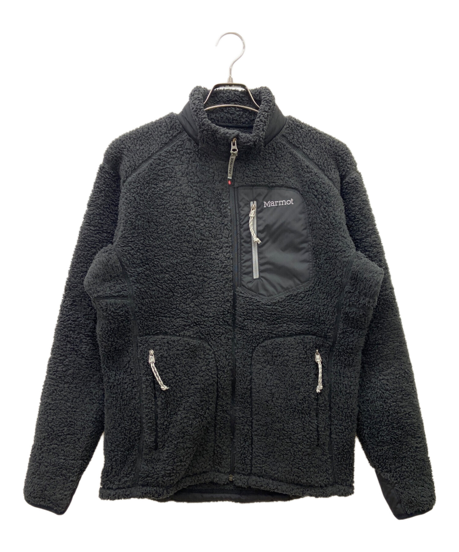 中古・古着通販】Marmot (マーモット) ボアジャケット ブラック サイズ 