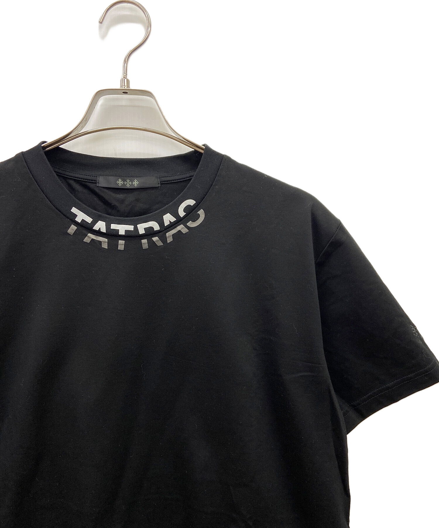 中古・古着通販】TATRAS (タトラス) 半袖カットソー ブラック サイズ:2