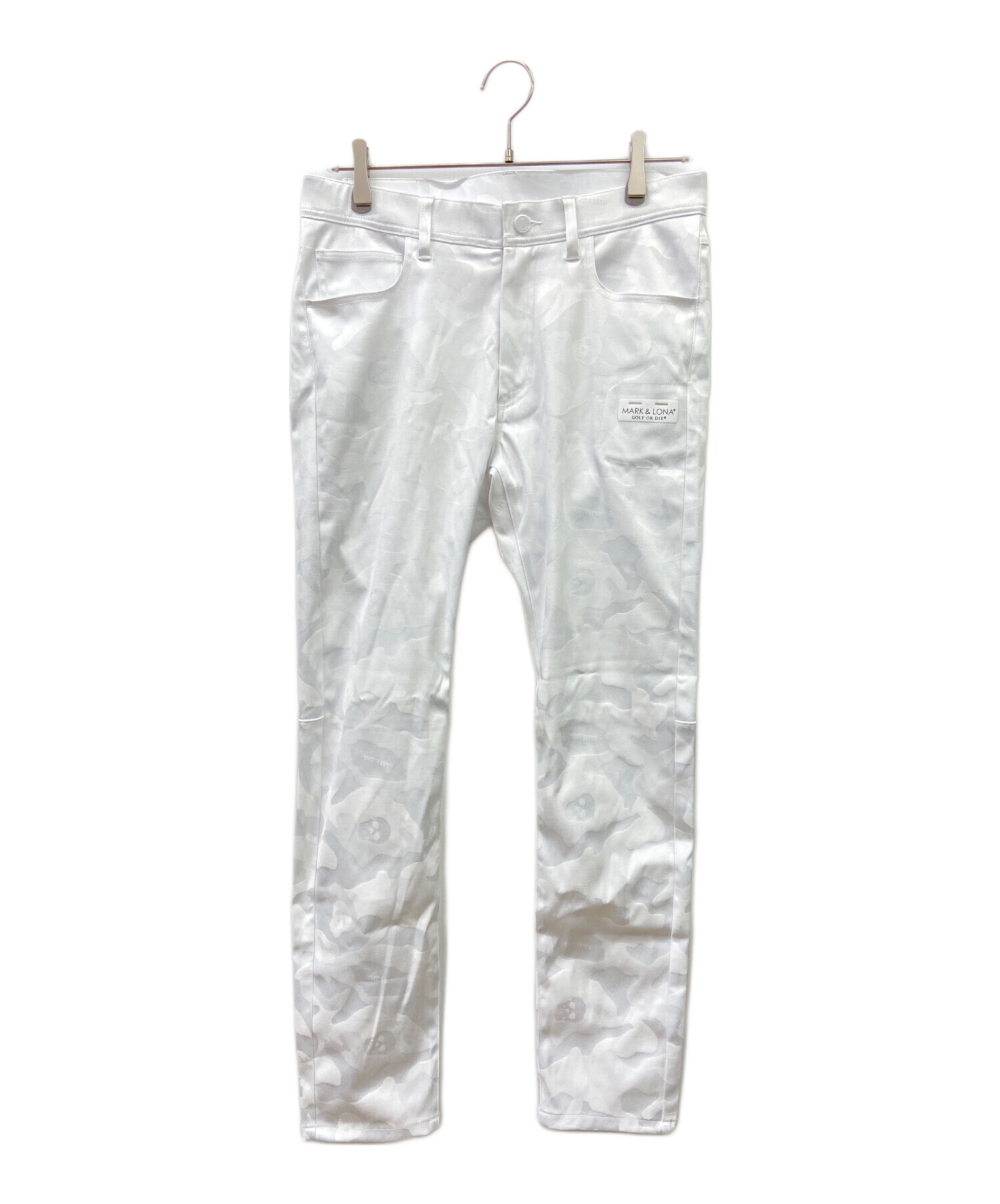 中古・古着通販】MARK&LONA (マークアンドロナ) ゴルフパンツ ホワイト