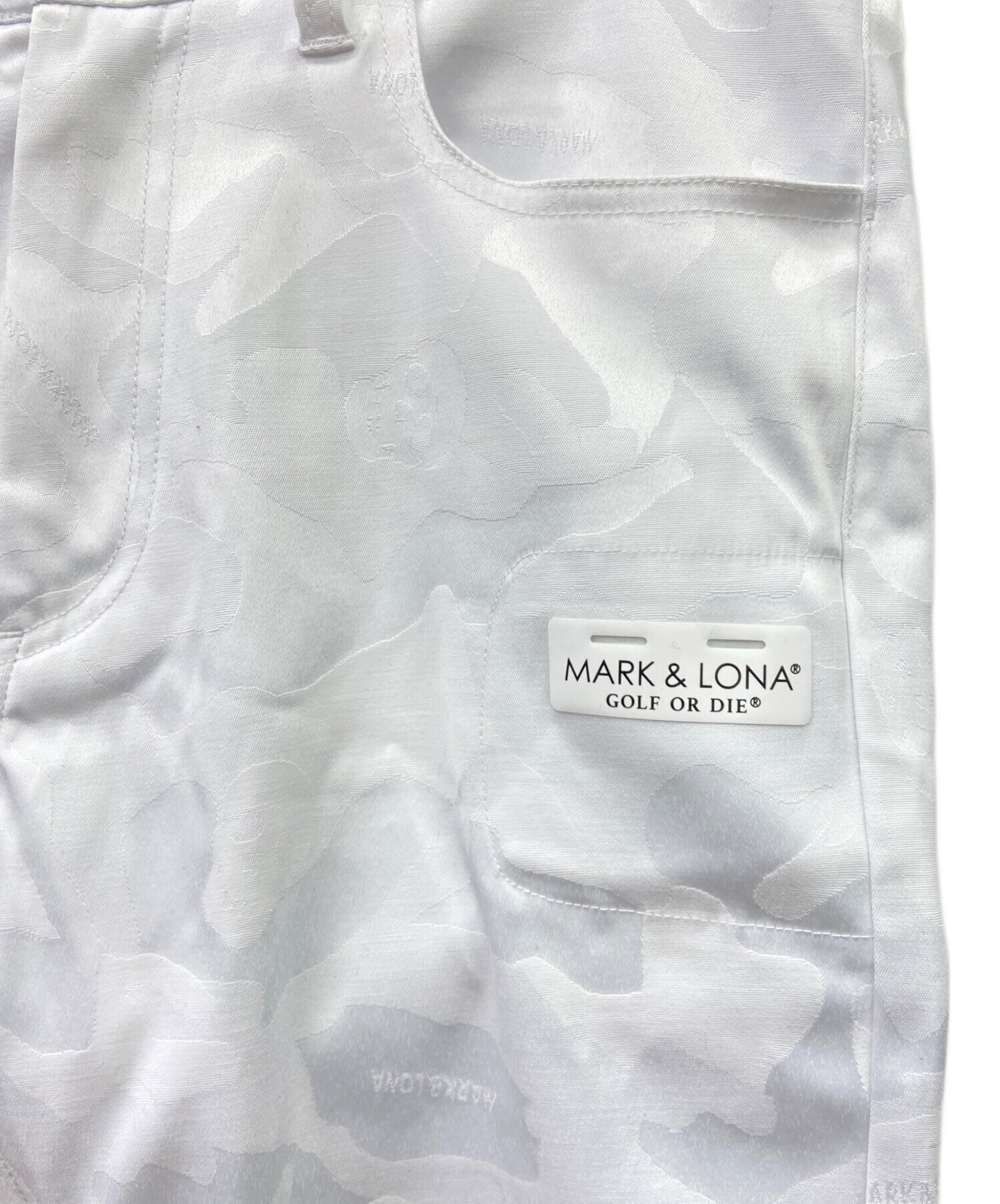 中古・古着通販】MARK&LONA (マークアンドロナ) ゴルフパンツ ホワイト