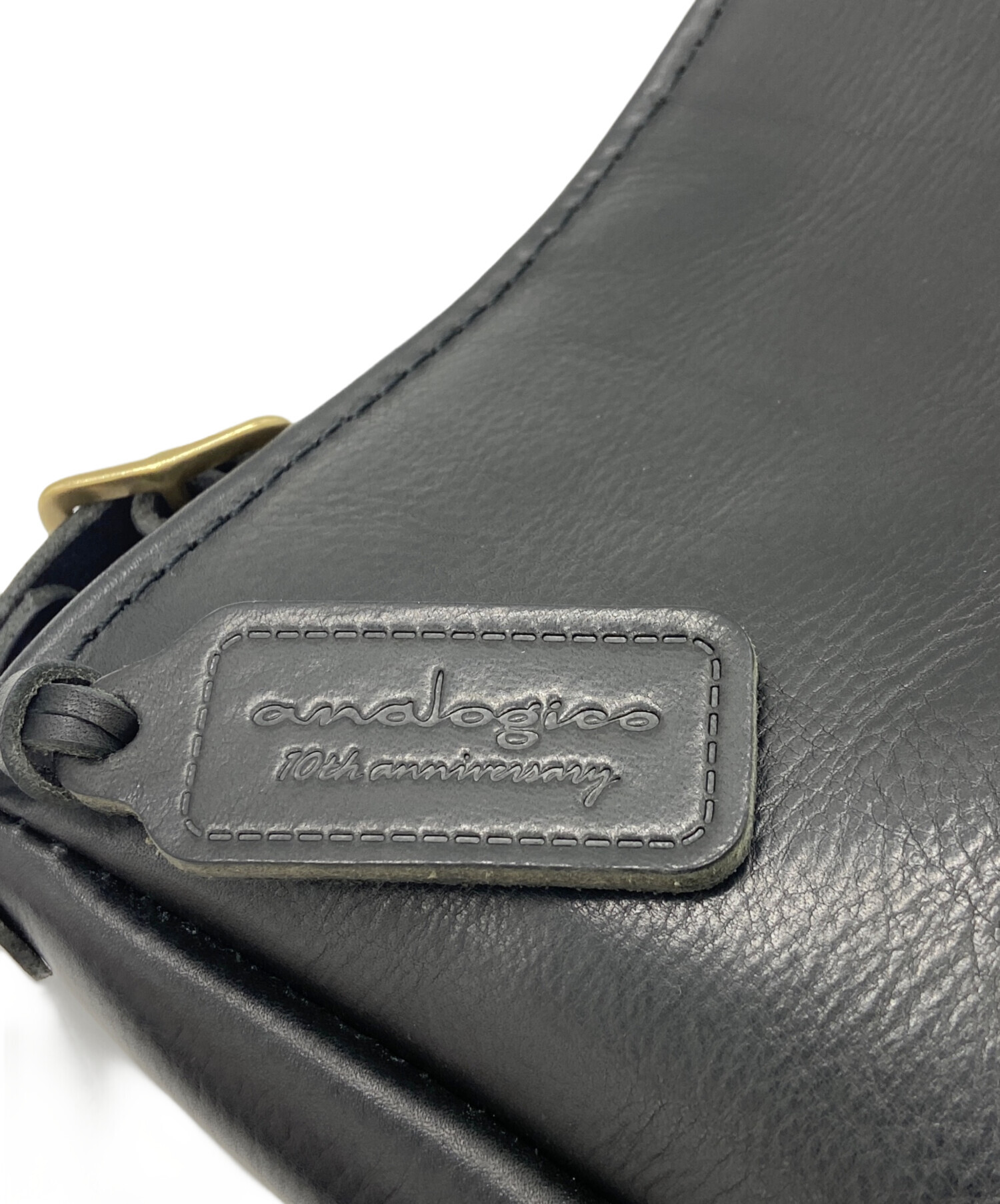 中古・古着通販】analogico (アナロジコ) ショルダーバッグ ブラック