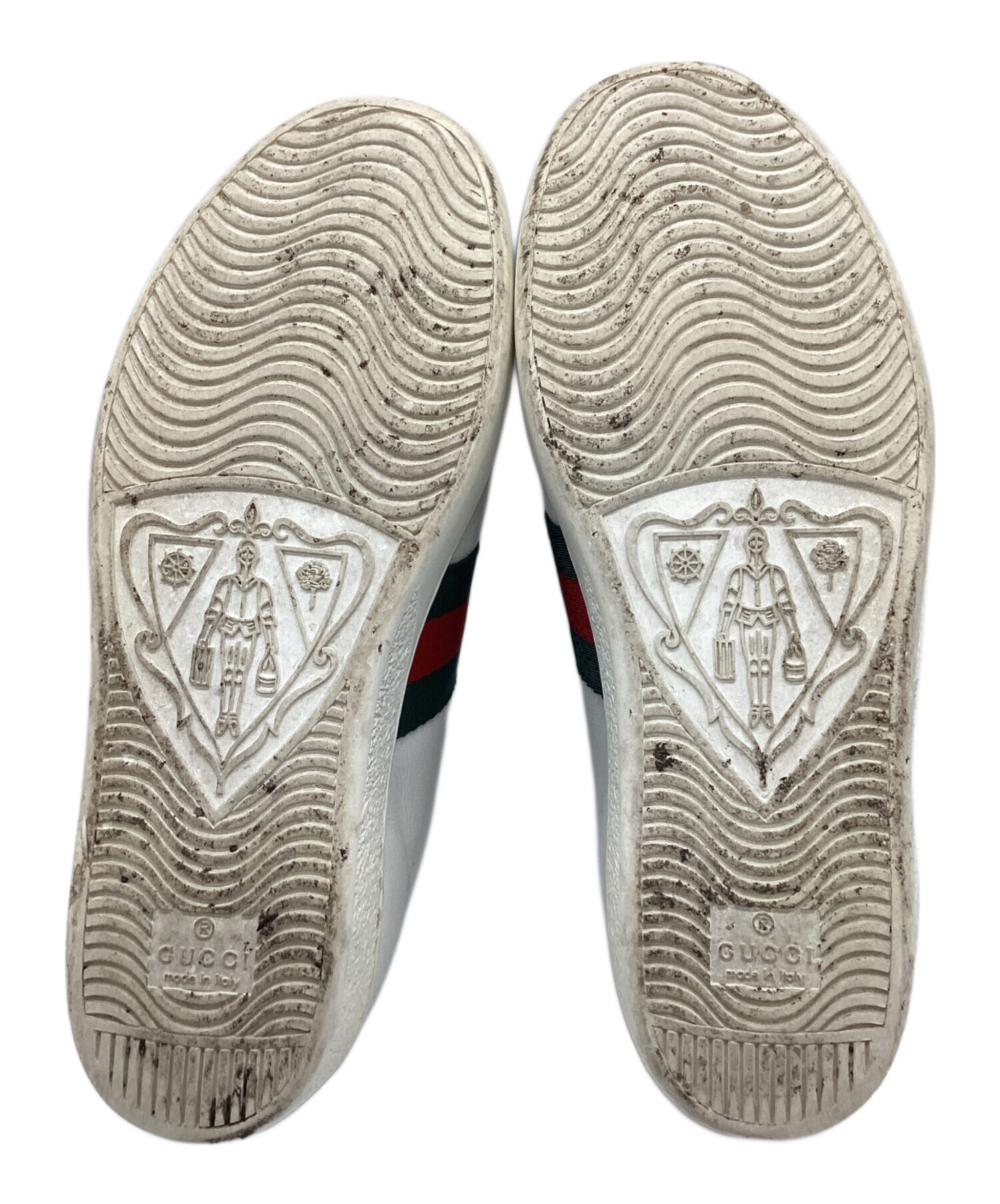 グッチ GUCCI 438218 サイズ:35 エンブロイダリーローカットスニーカー 