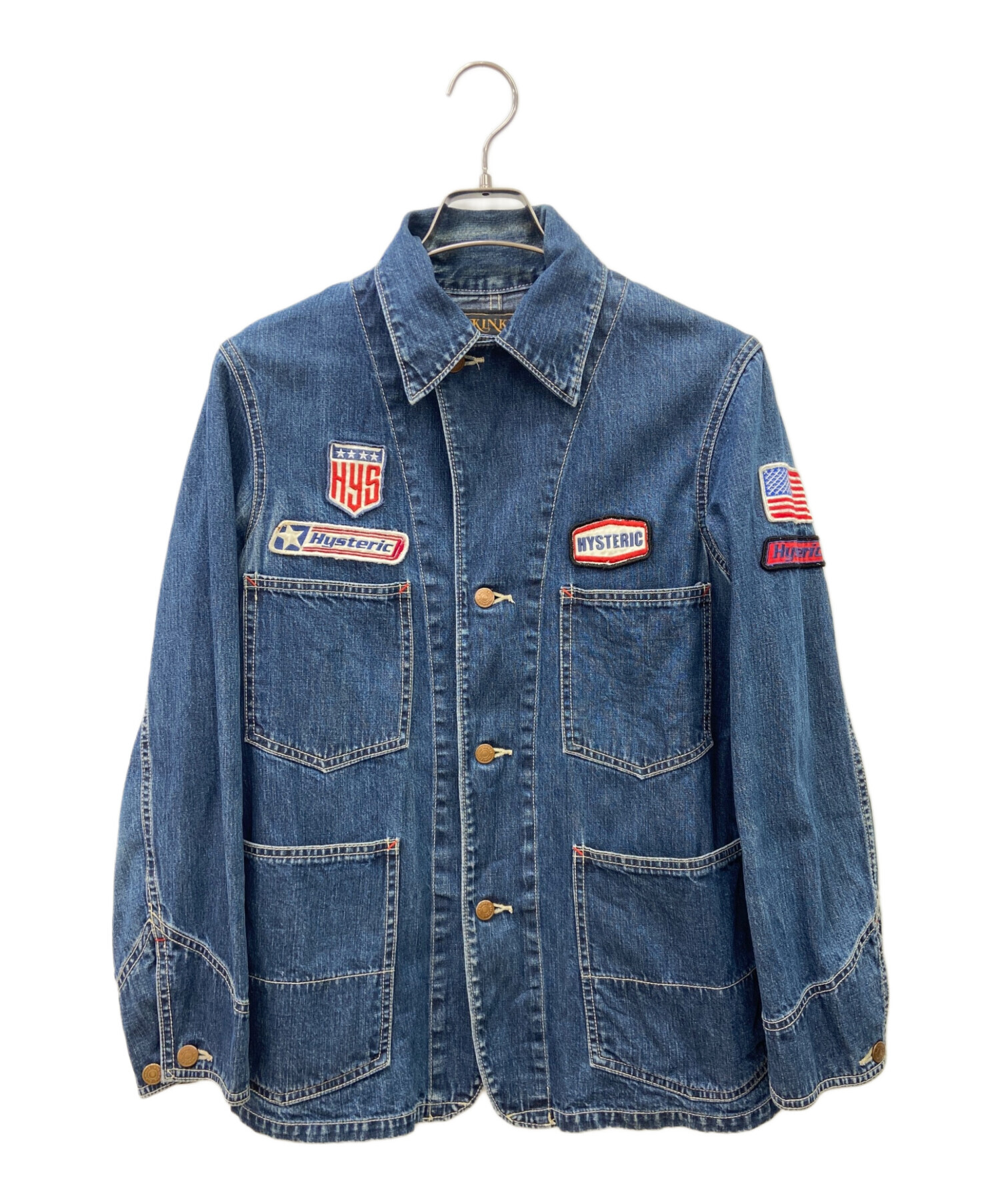 ヒステリックグラマー KINKY デニムジャケット フリーサイズ ヒステリックグラマー KINKY デニムジャケット フリーサイズ 1ST TYPE