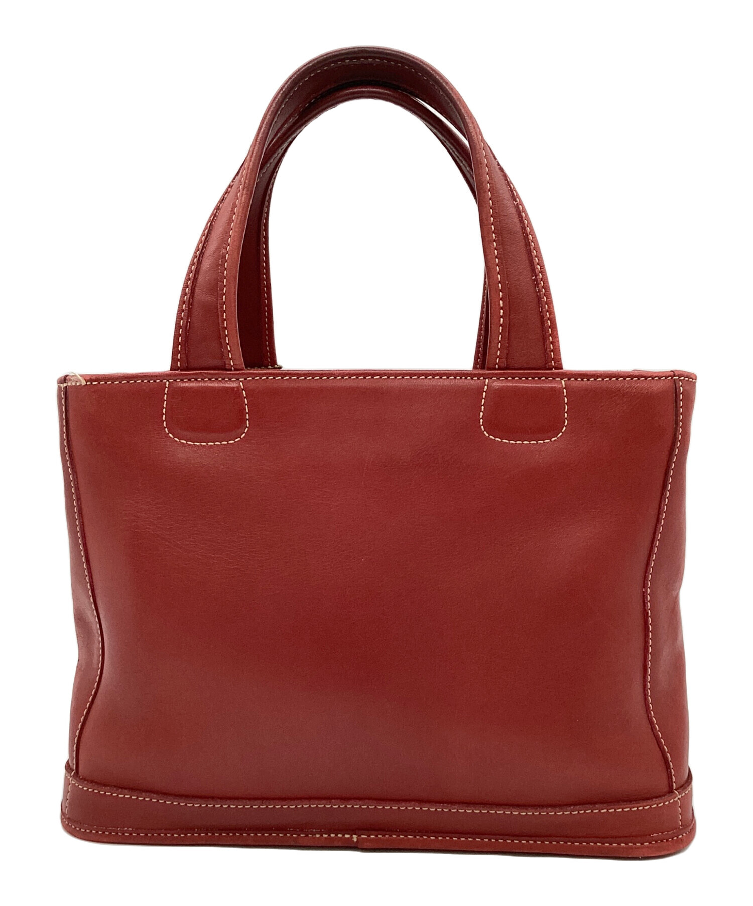 中古・古着通販】COACH (コーチ) ハンドバッグ レッド｜ブランド・古着