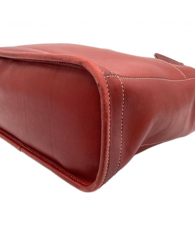 中古・古着通販】COACH (コーチ) ハンドバッグ レッド｜ブランド・古着