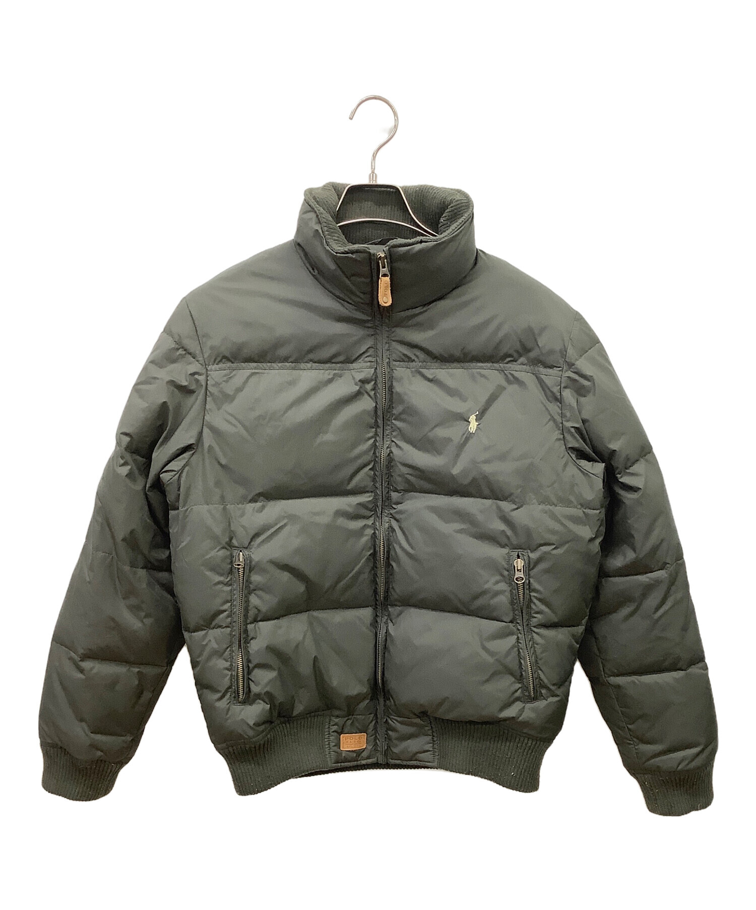 ポロ　ラルフローレン　ダウンジャケット　 オリーブ　表記サイズS POLO RALPH LAUREN（ポロ・ラルフローレン） メンズ オリーブ SIZE S