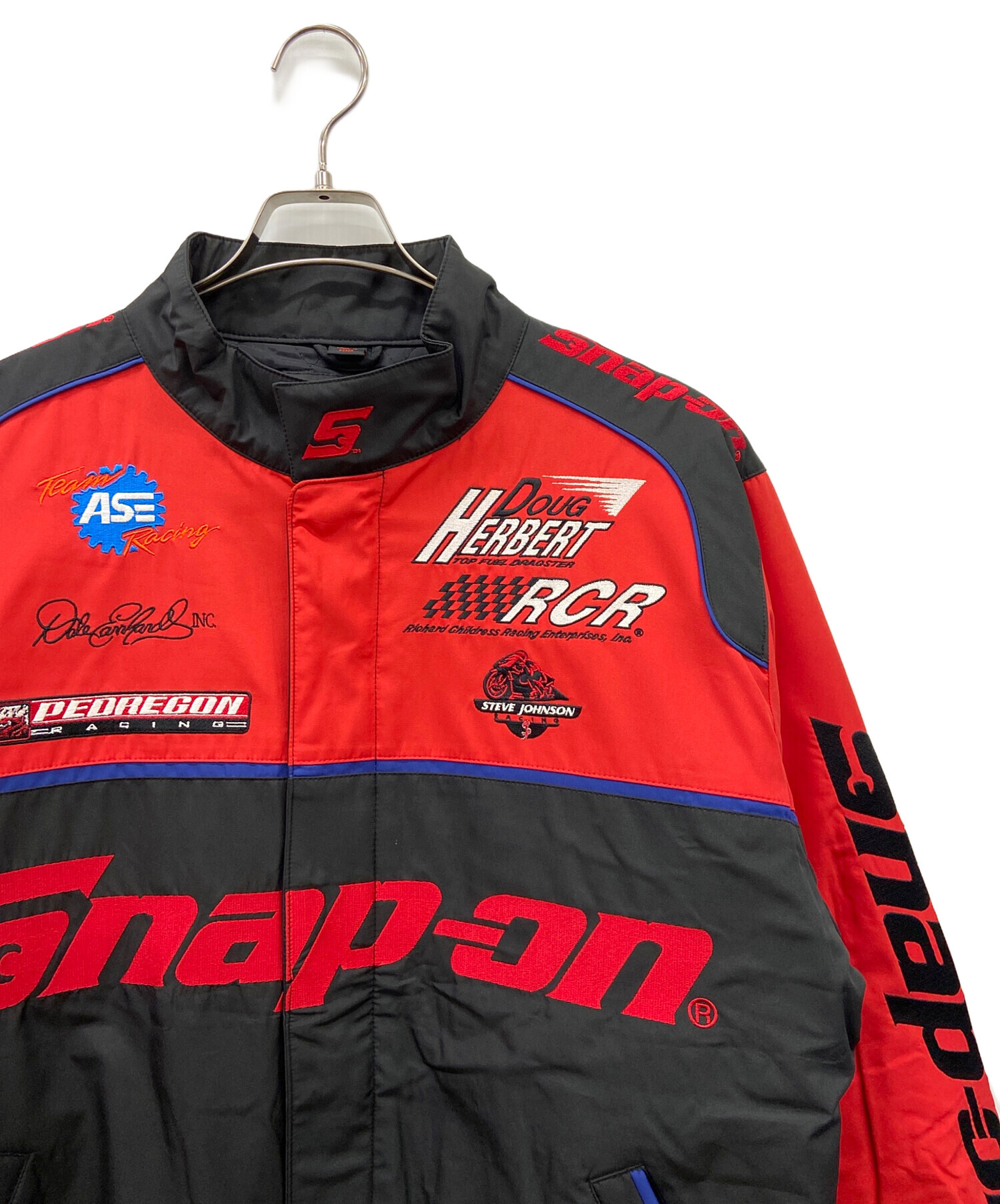中古・古着通販】SNAP-ON (スナップオン) レーシングジャケット レッド