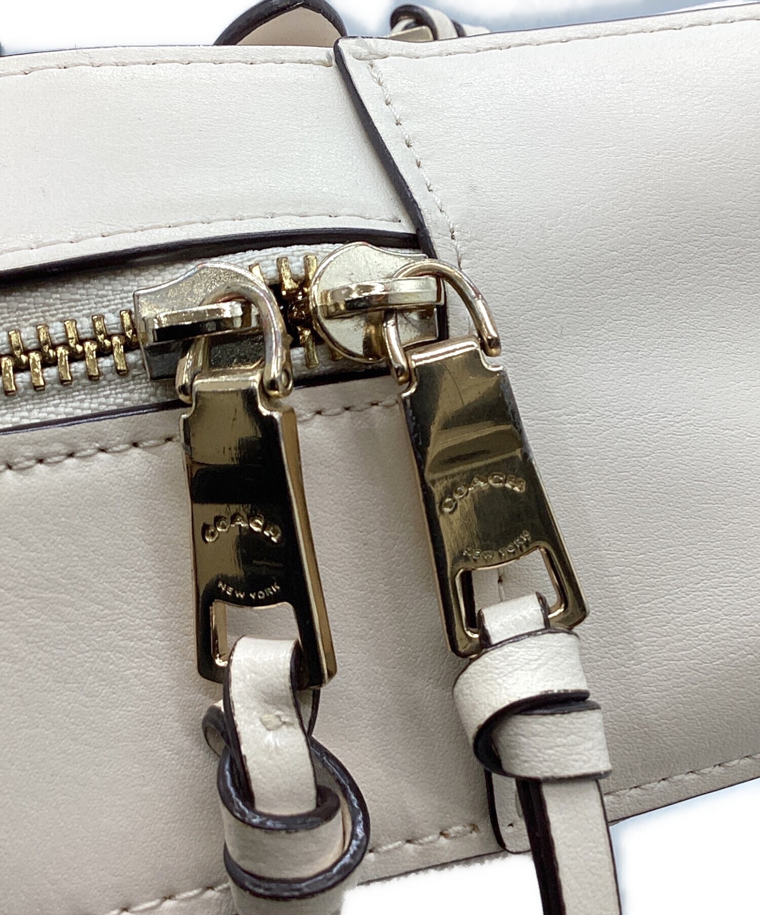 中古・古着通販】COACH (コーチ) COACH リュック アイボリー｜ブランド