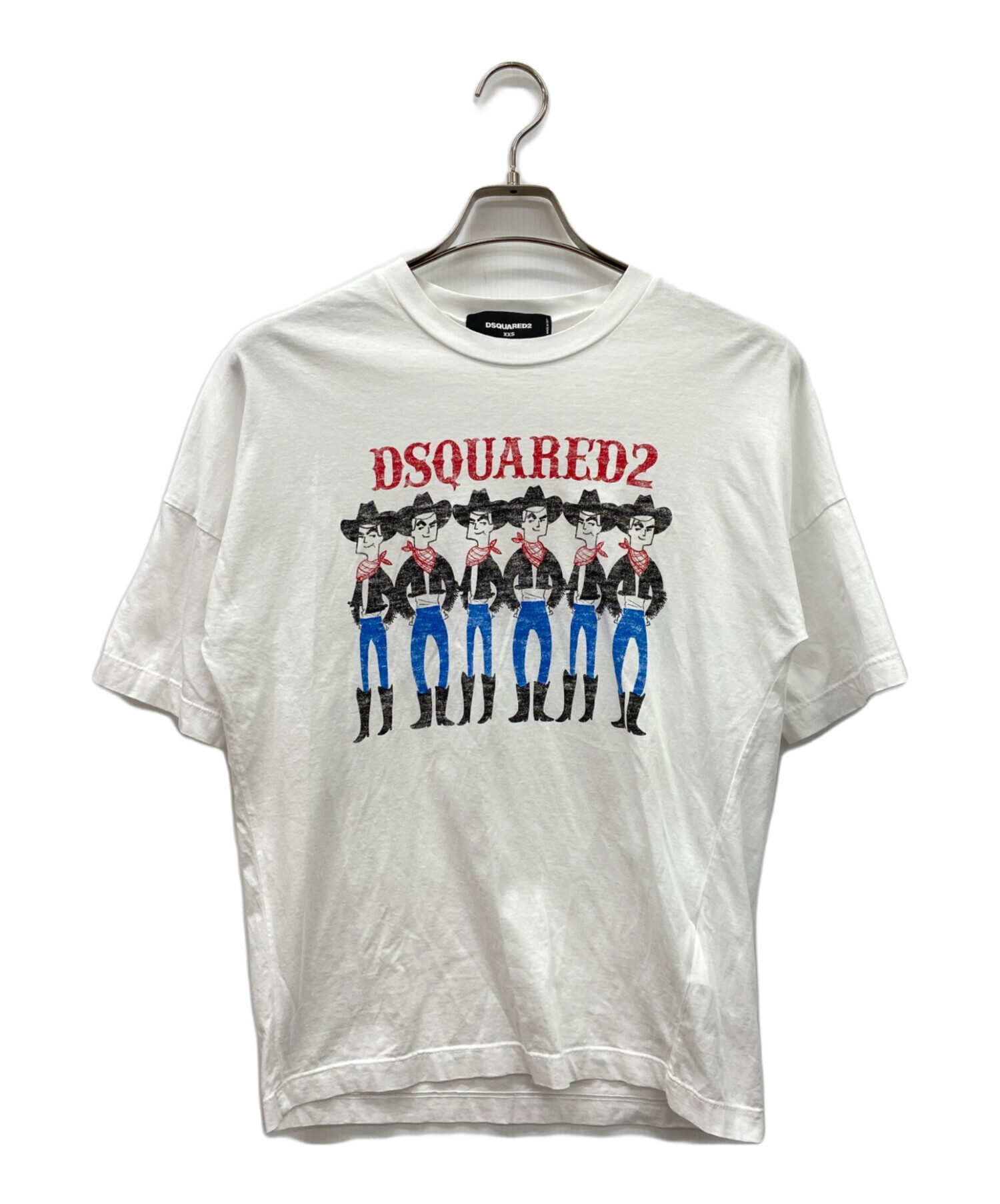 中古・古着通販】DSQUARED2 (ディースクエアード) プリントTシャツ