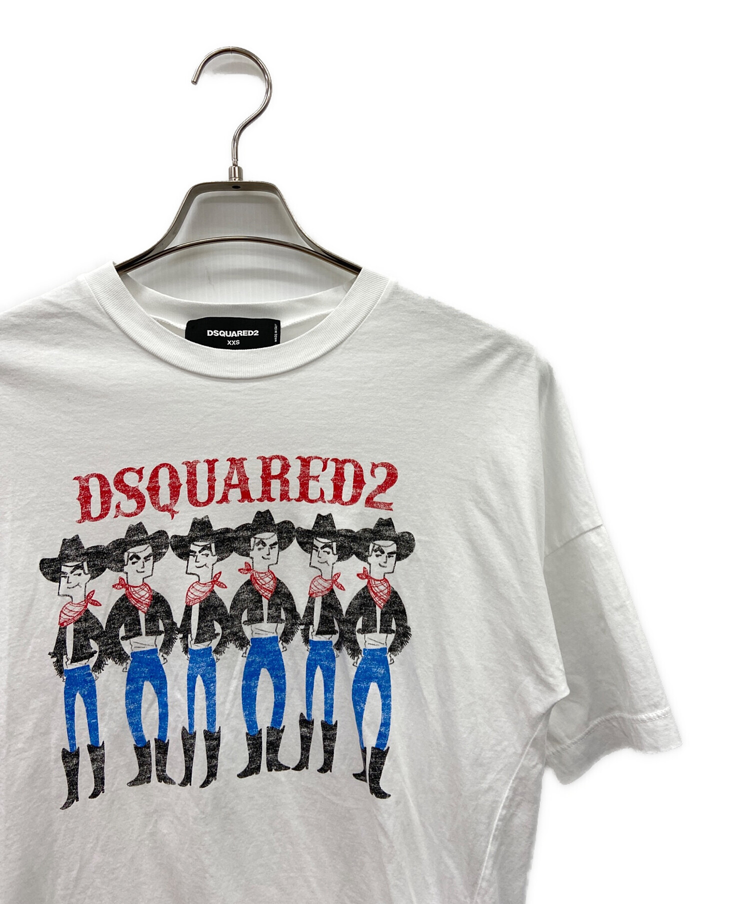 中古・古着通販】DSQUARED2 (ディースクエアード) プリントTシャツ 
