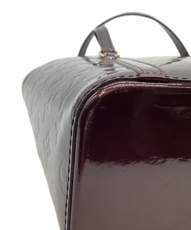 ルイヴィトン アヴァロンMM_モノグラム・ヴェルニ_WHT/エナメル/CRM 中古・古着通販】LOUIS VUITTON (ルイ ヴィトン) LOUIS VUITTON