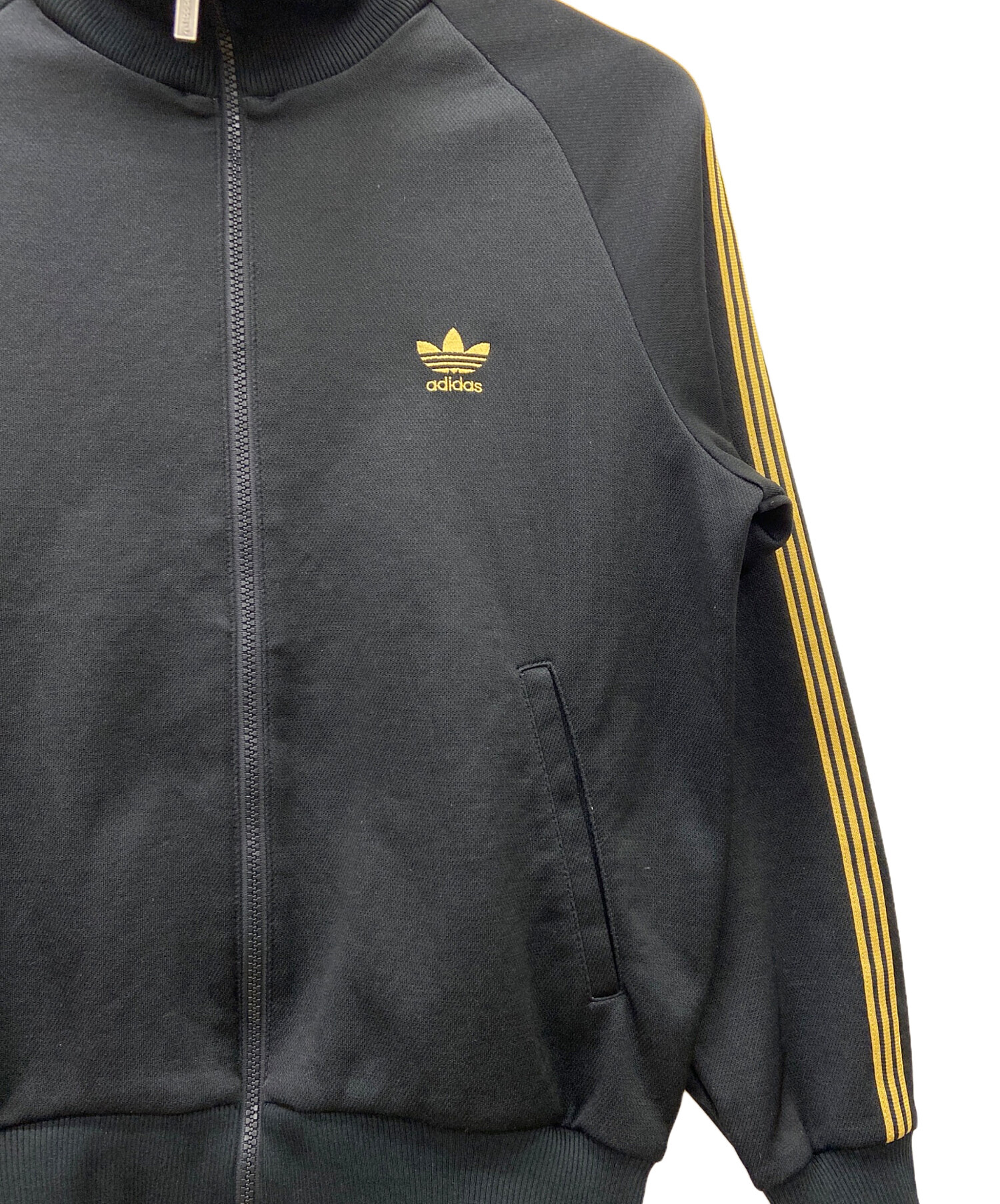 中古・古着通販】adidas (アディダス) トラックジャケット ブラック