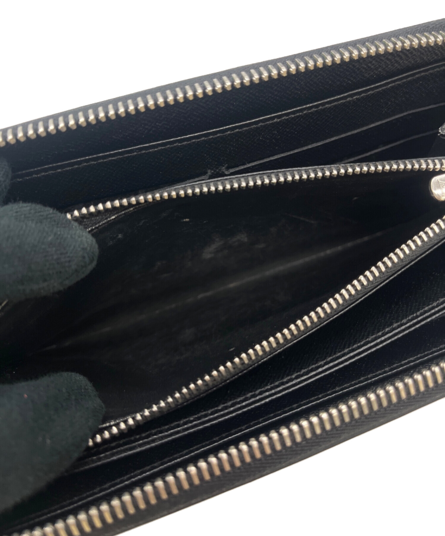 中古・古着通販】LOUIS VUITTON (ルイ ヴィトン) 長財布 ブラック