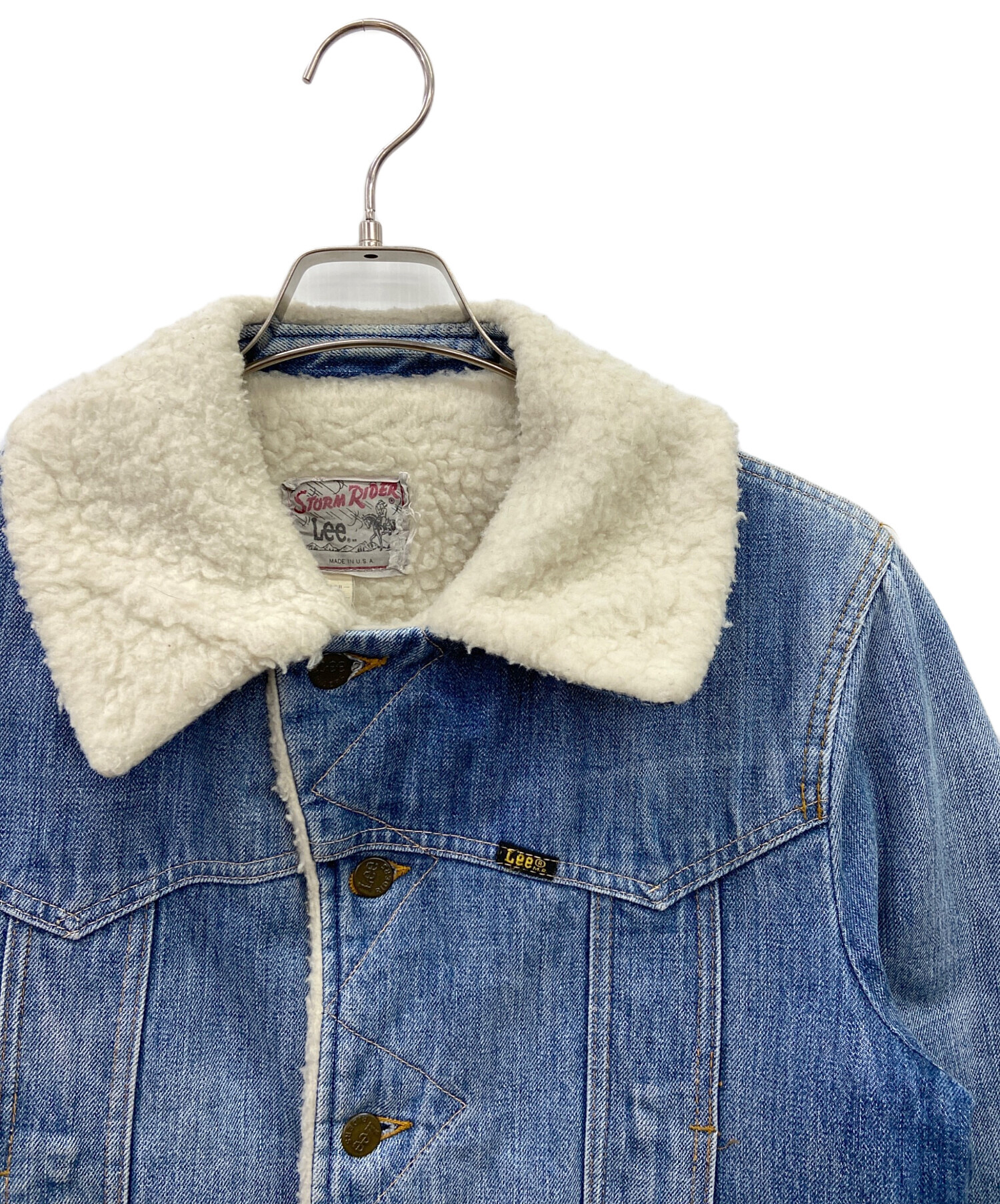 中古・古着通販】LEE (リー) デニムジャケット STORM RIDER インディゴ