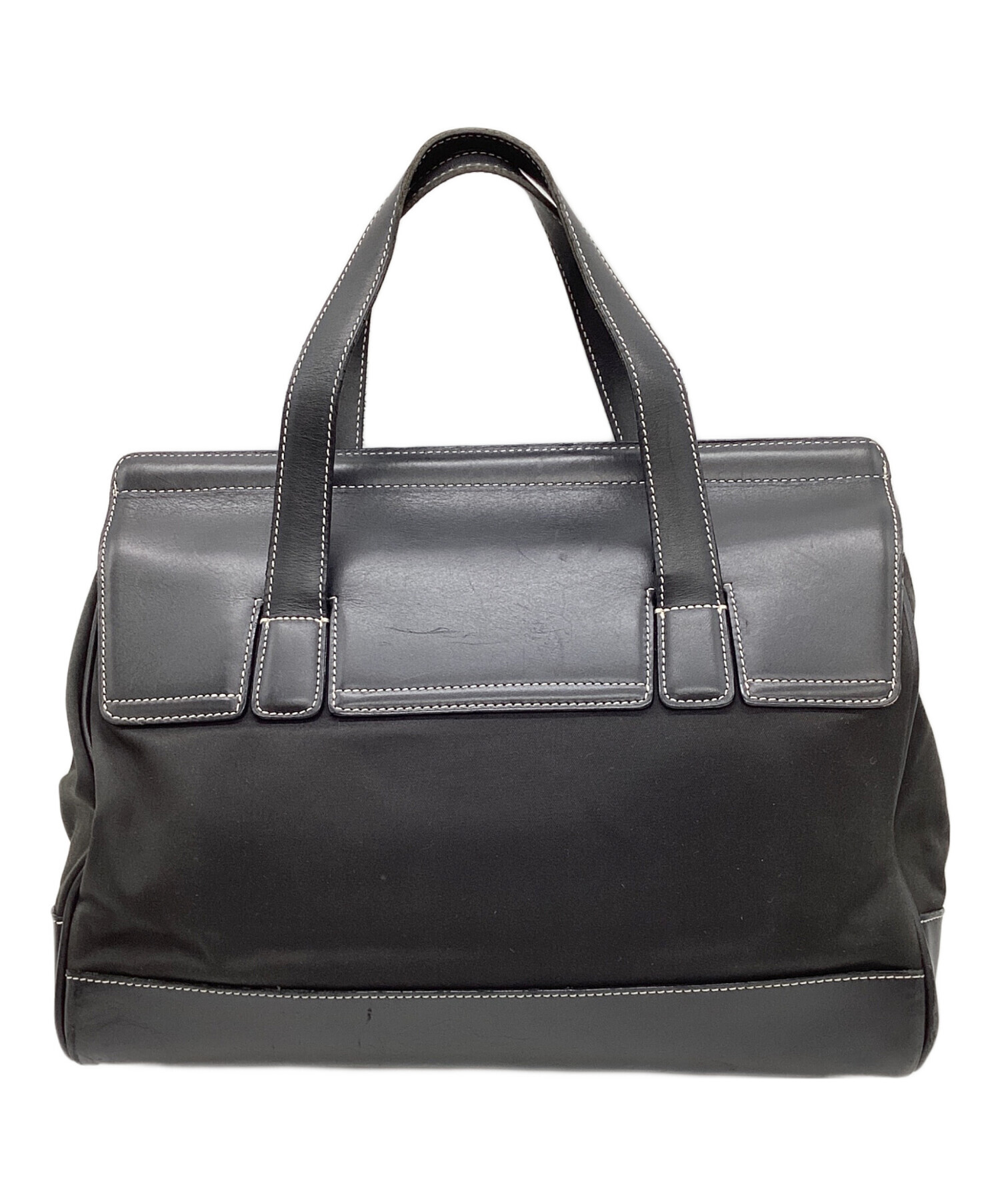 中古・古着通販】COACH (コーチ) コーチ レザー×キャンバス トート