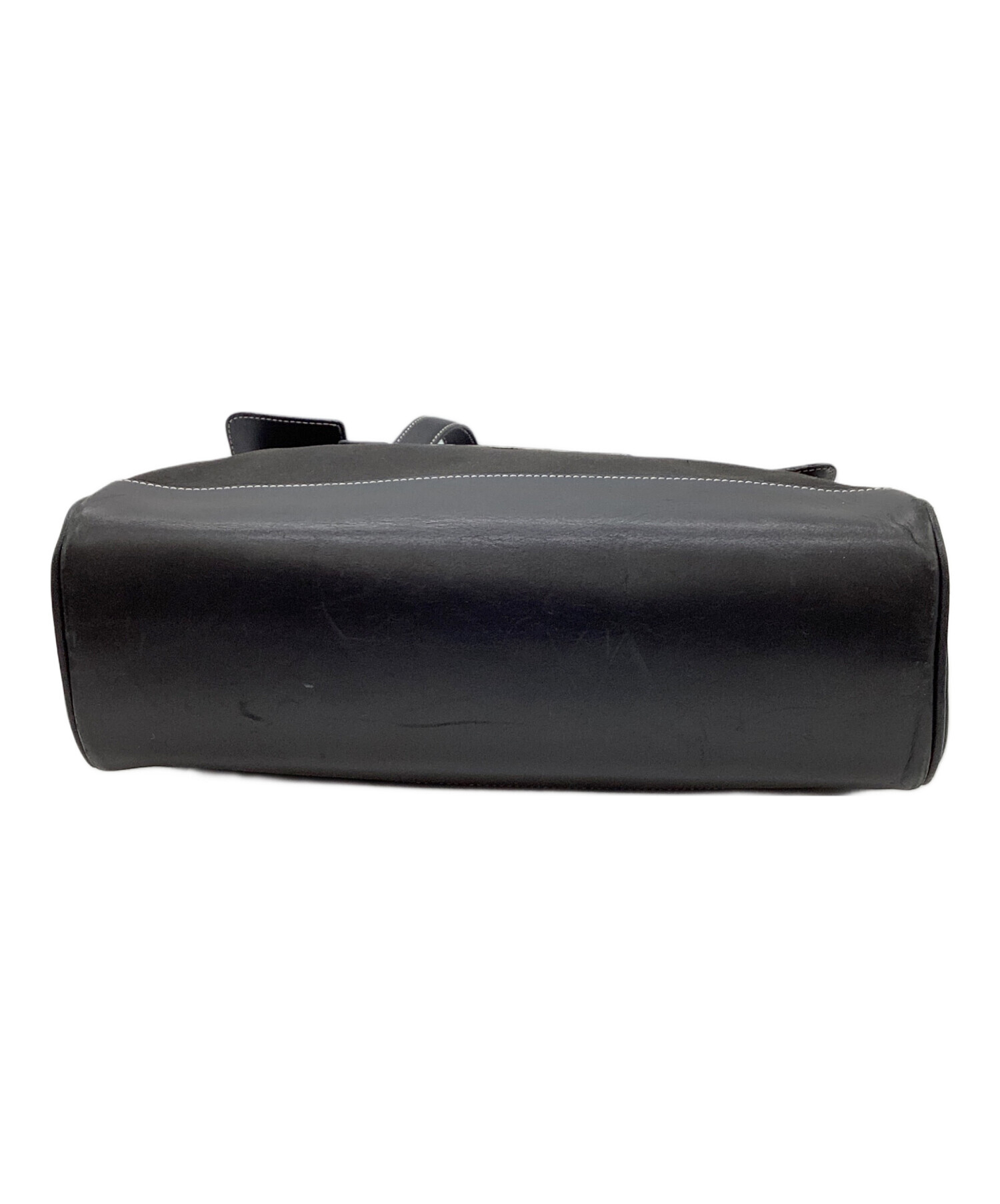 中古・古着通販】COACH (コーチ) コーチ レザー×キャンバス トート