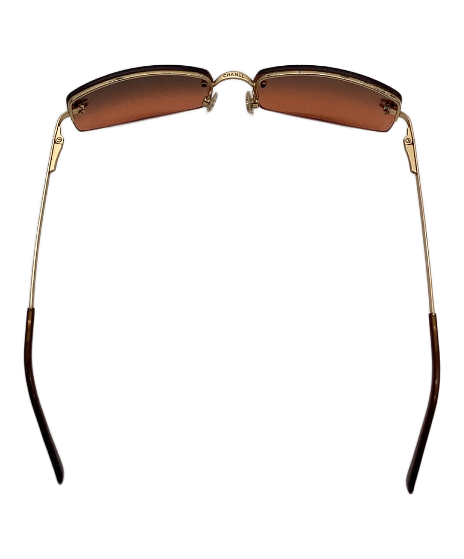 中古・古着通販】CHANEL (シャネル) ココマークサングラス ブラウン