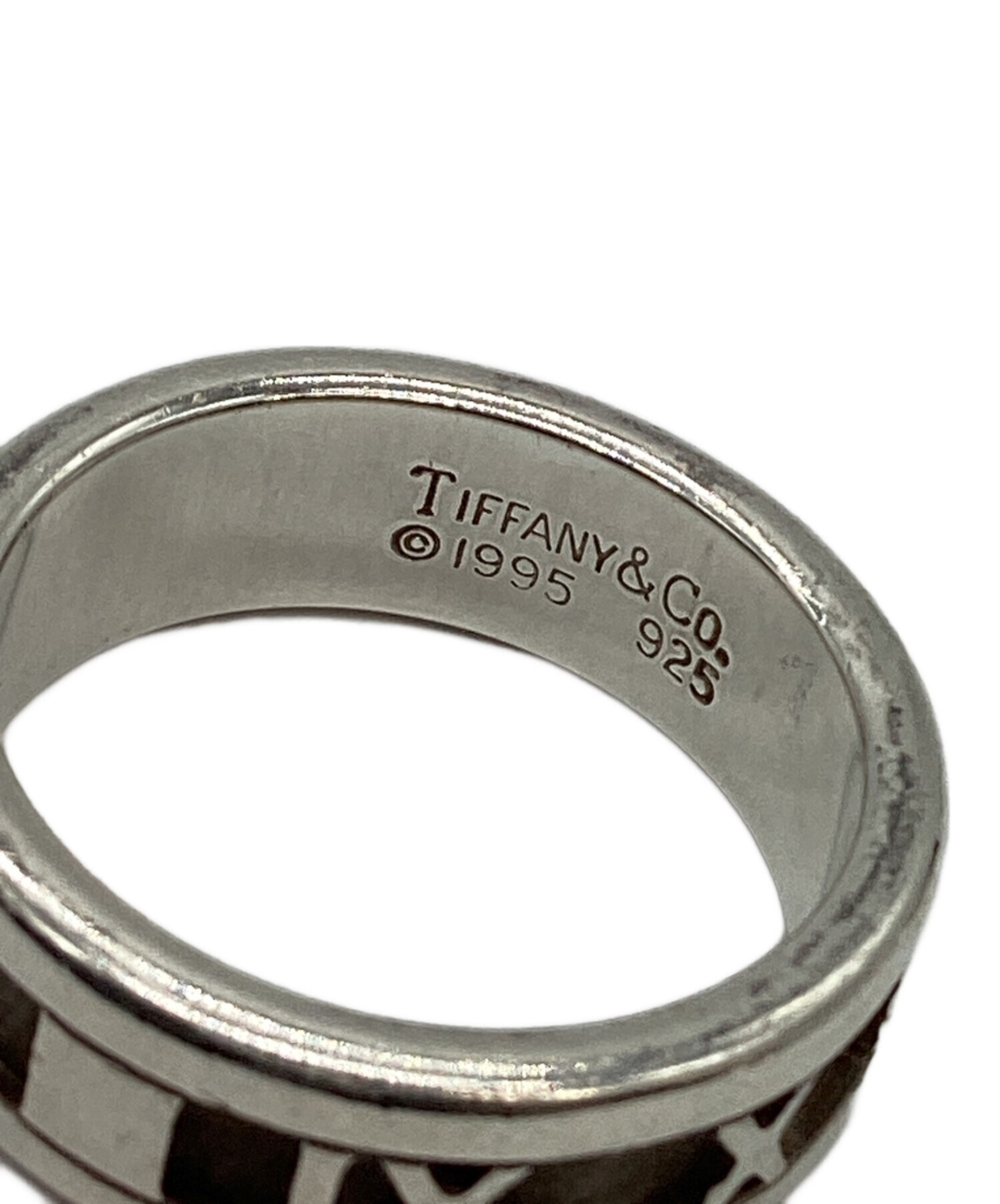 中古品　Tiffany & Co. シルバーアトラスリング 中古・古着通販】Tiffany & Co. (ティファニー アンド コー) Tiffany