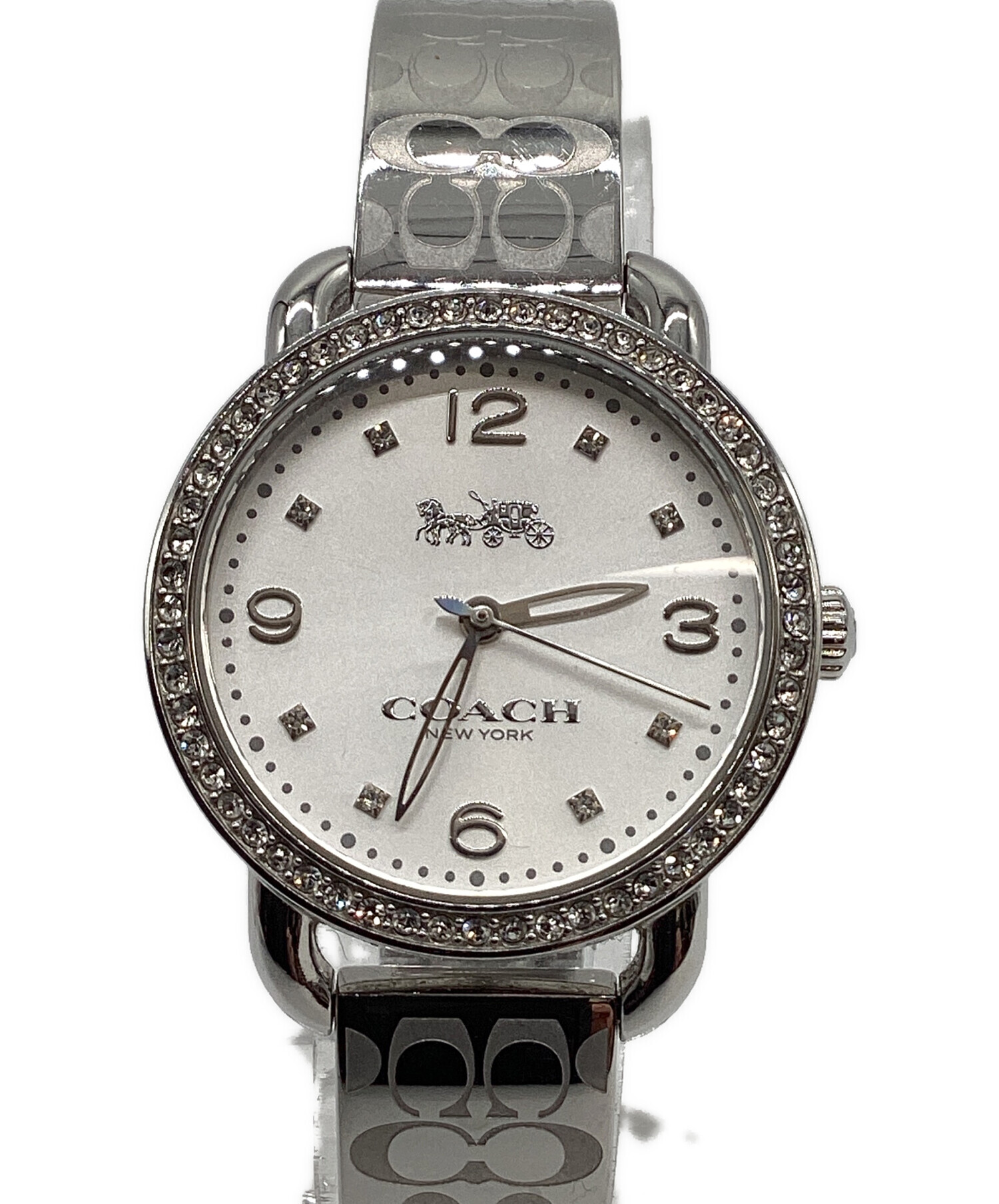 中古・古着通販】COACH (コーチ) COACH 腕時計 ホワイト｜ブランド