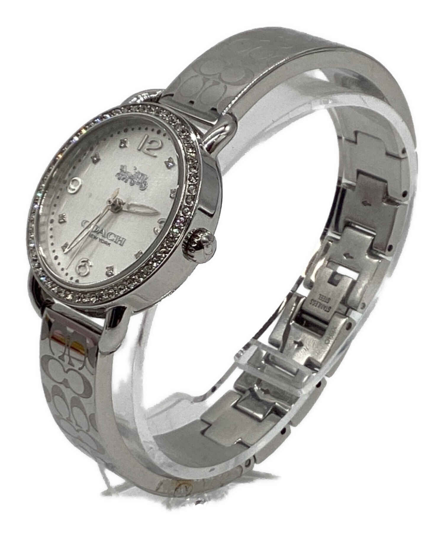 中古・古着通販】COACH (コーチ) COACH 腕時計 ホワイト｜ブランド