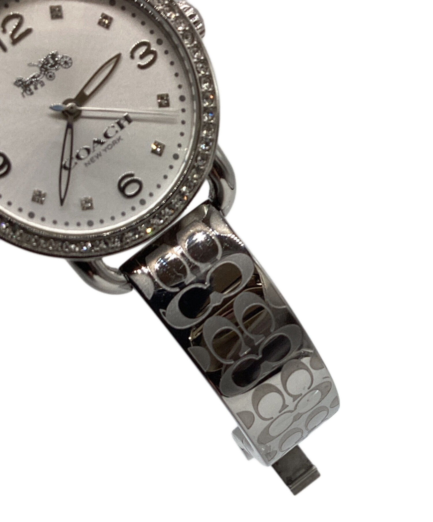 中古・古着通販】COACH (コーチ) COACH 腕時計 ホワイト｜ブランド