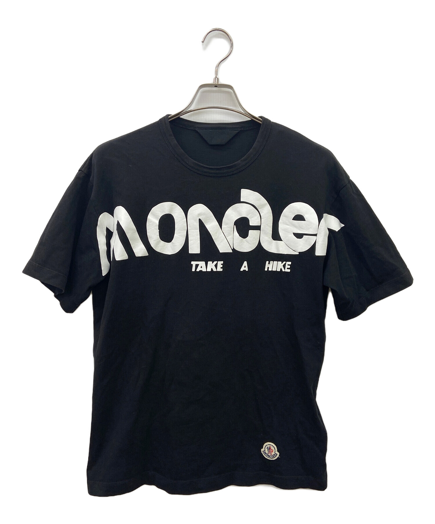 中古・古着通販】MONCLER (モンクレール) 半袖カットソー ブラック 
