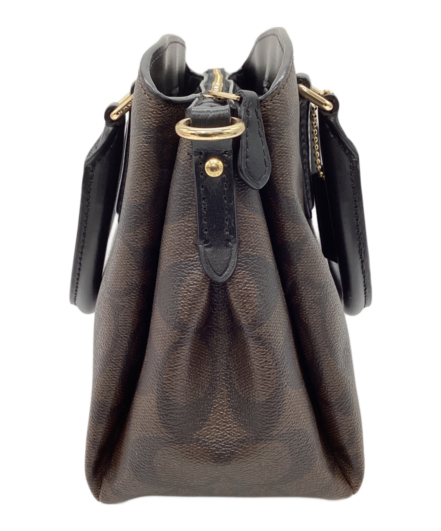 Yahoo!オークション 81B43｜美品｜コーチ シグネチャー 2WAYショルダー 