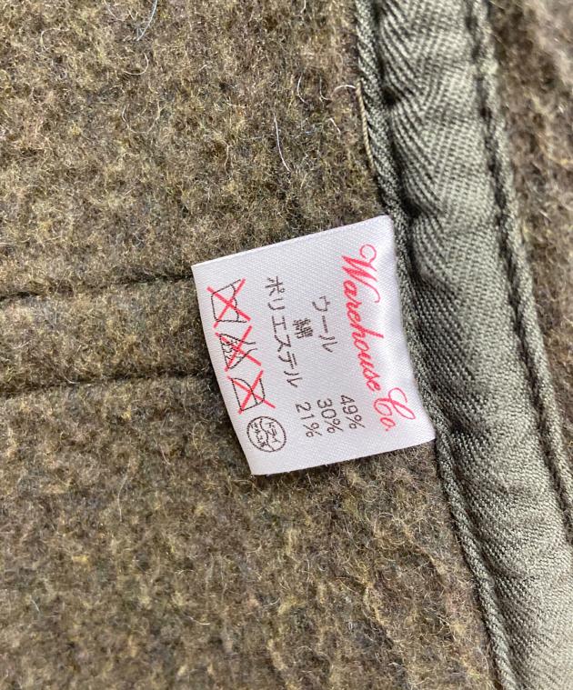 中古・古着通販】HELLER'S CAFE (ヘラーズカフェ) ベスト オリーブ