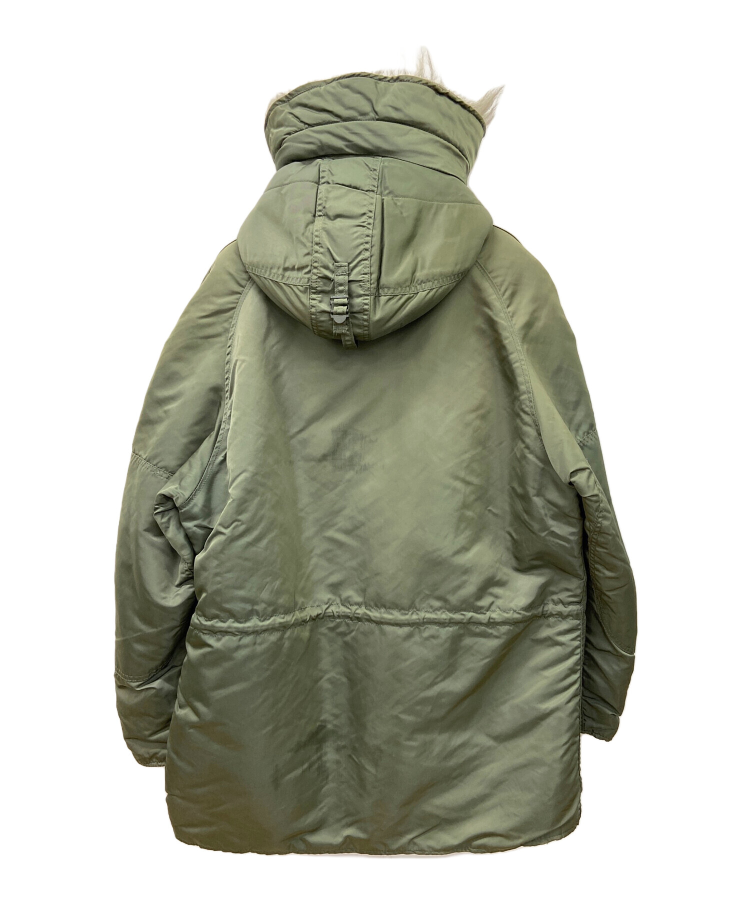 中古・古着通販】ALPHA (アルファ) N-3Bタイプコート グリーン サイズ