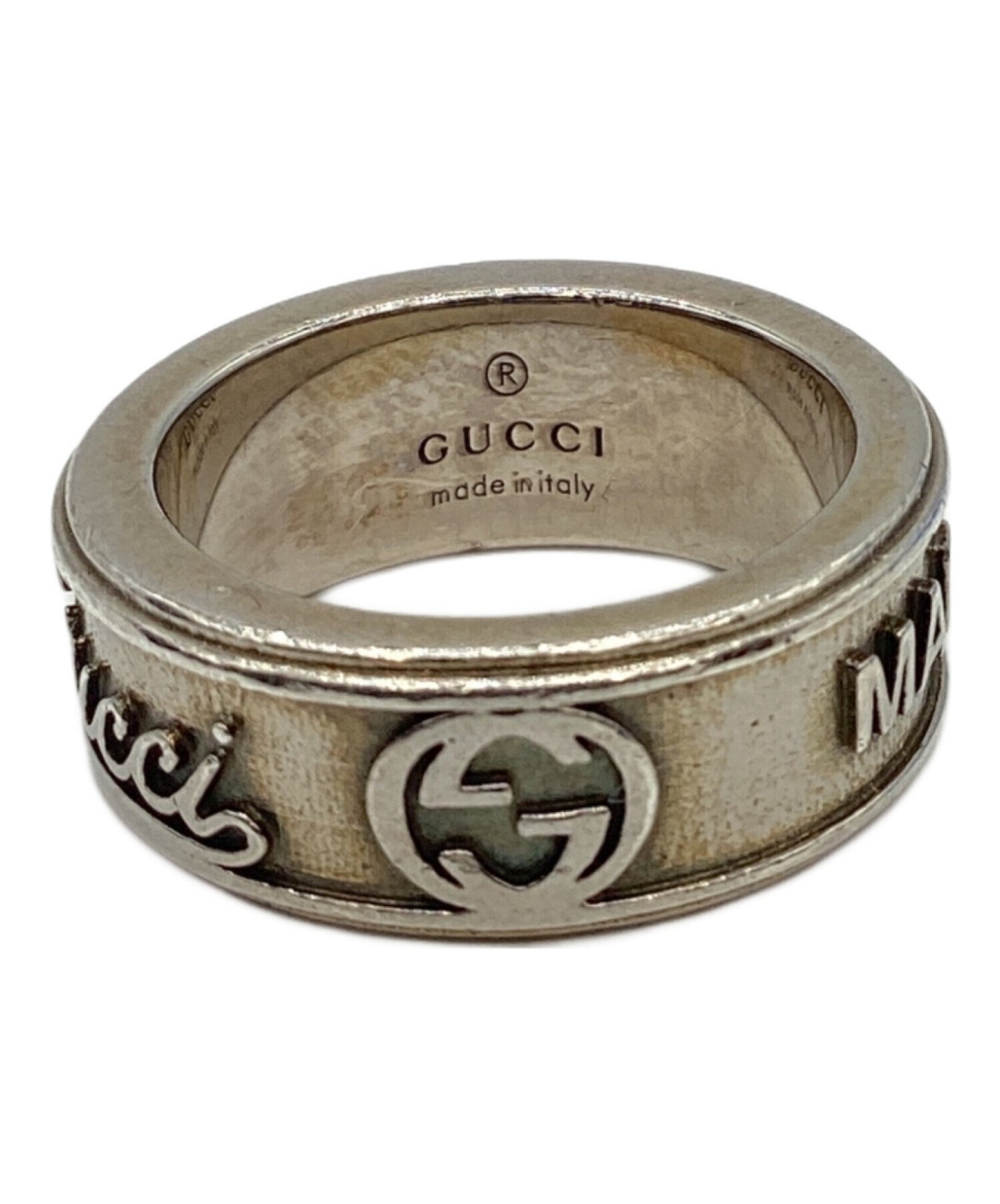 シルバー925 OLD GUCCI リング 中古・古着通販】GUCCI (グッチ) GUCCI SILVER925 リング シルバー
