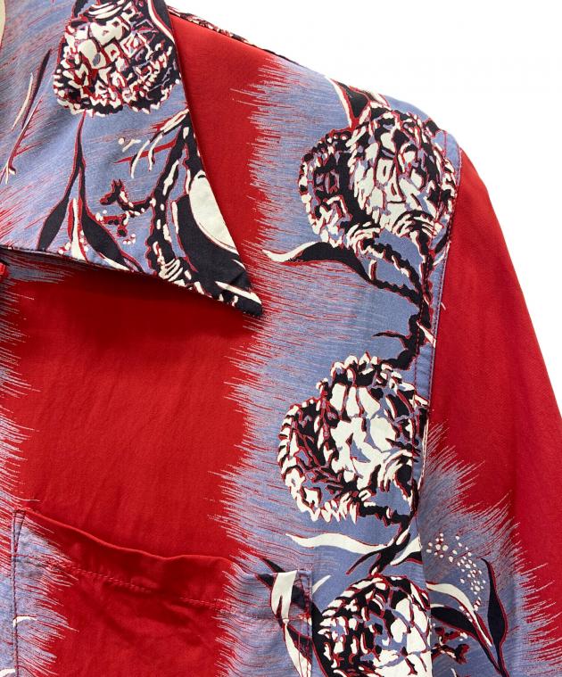 ウィンダンシー×サンサーフ　コラボ　アロハシャツ　レッド　m 中古・古着通販】WIND AND SEA (ウィンダンシー) Sun Surf (サンサーフ