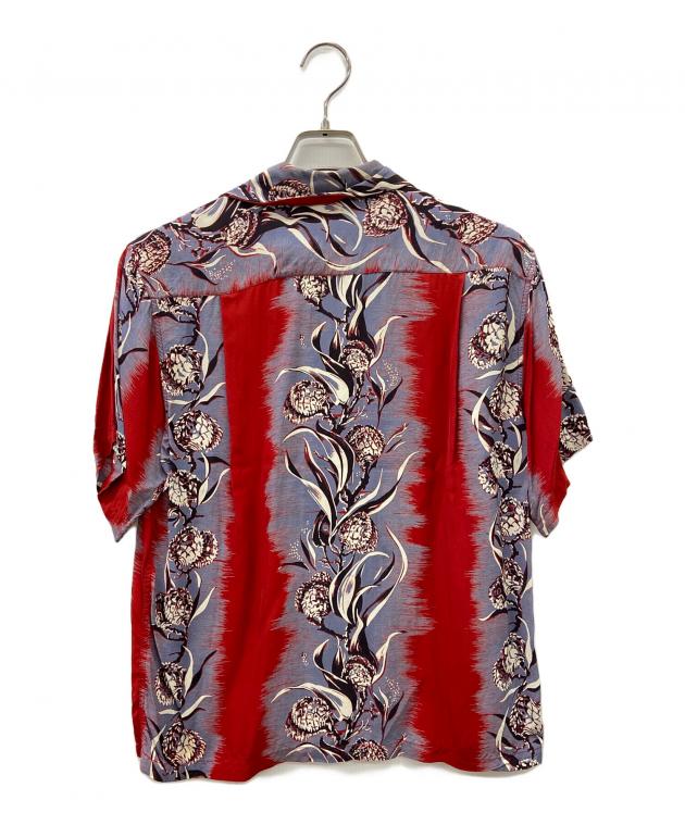 ウィンダンシー×サンサーフ　コラボ　アロハシャツ　レッド　m 中古・古着通販】WIND AND SEA (ウィンダンシー) Sun Surf (サンサーフ