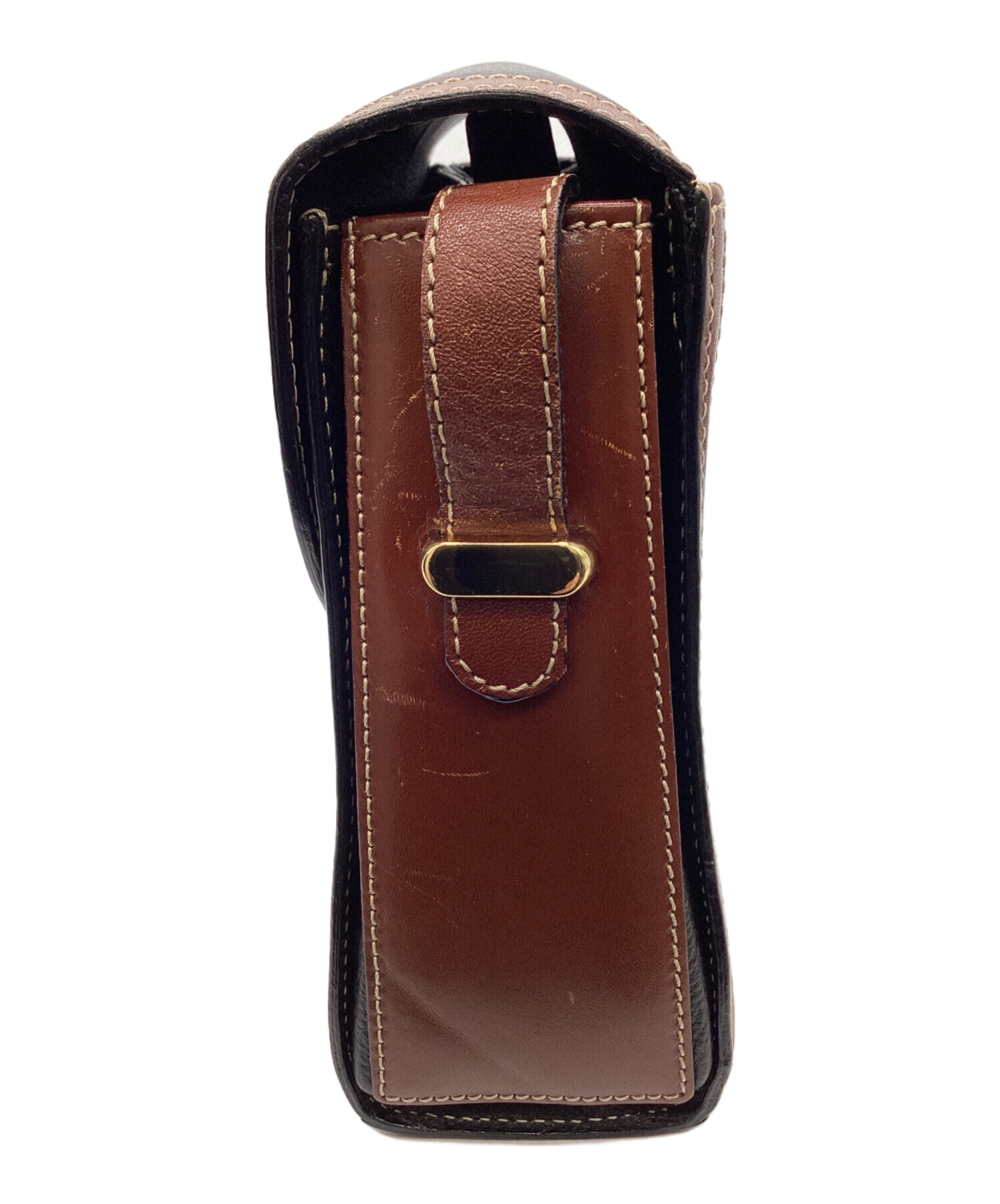 良品 BALLY バリー ポケット付き ラビットファーマフラー ティペット ブラウン レディース 古着 中古 USED shop-akari_a1-3