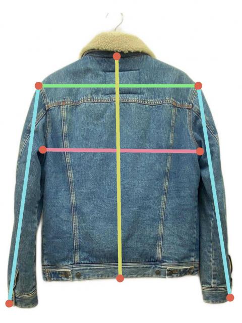中古・古着通販】DIESEL (ディーゼル) D-UNIKO-SPボアデニムジャケット