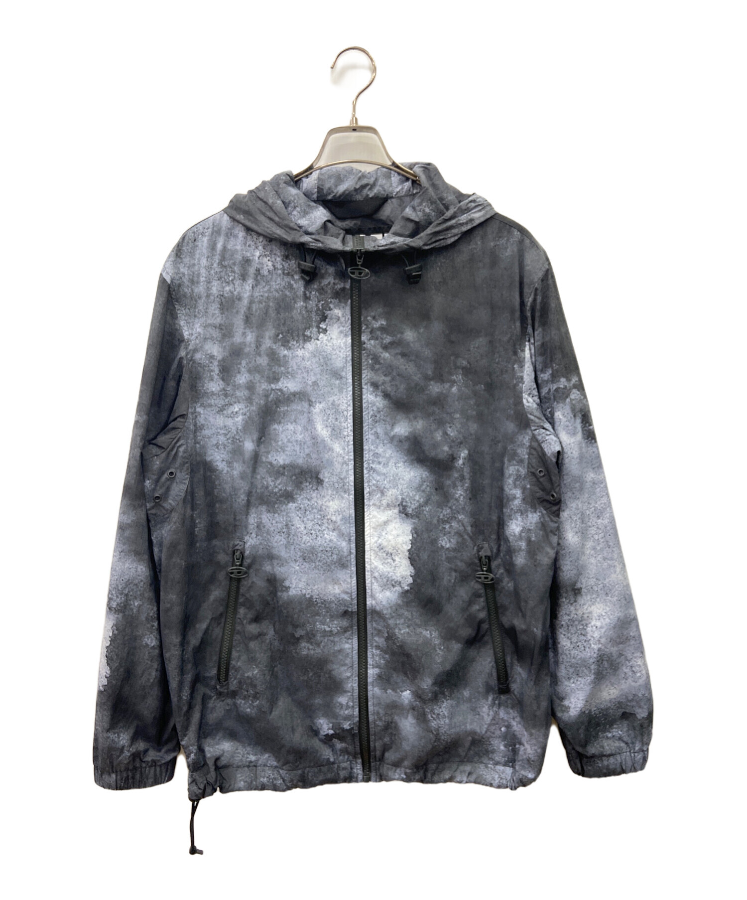 中古・古着通販】DIESEL (ディーゼル) ナイロンジャケット グレー 