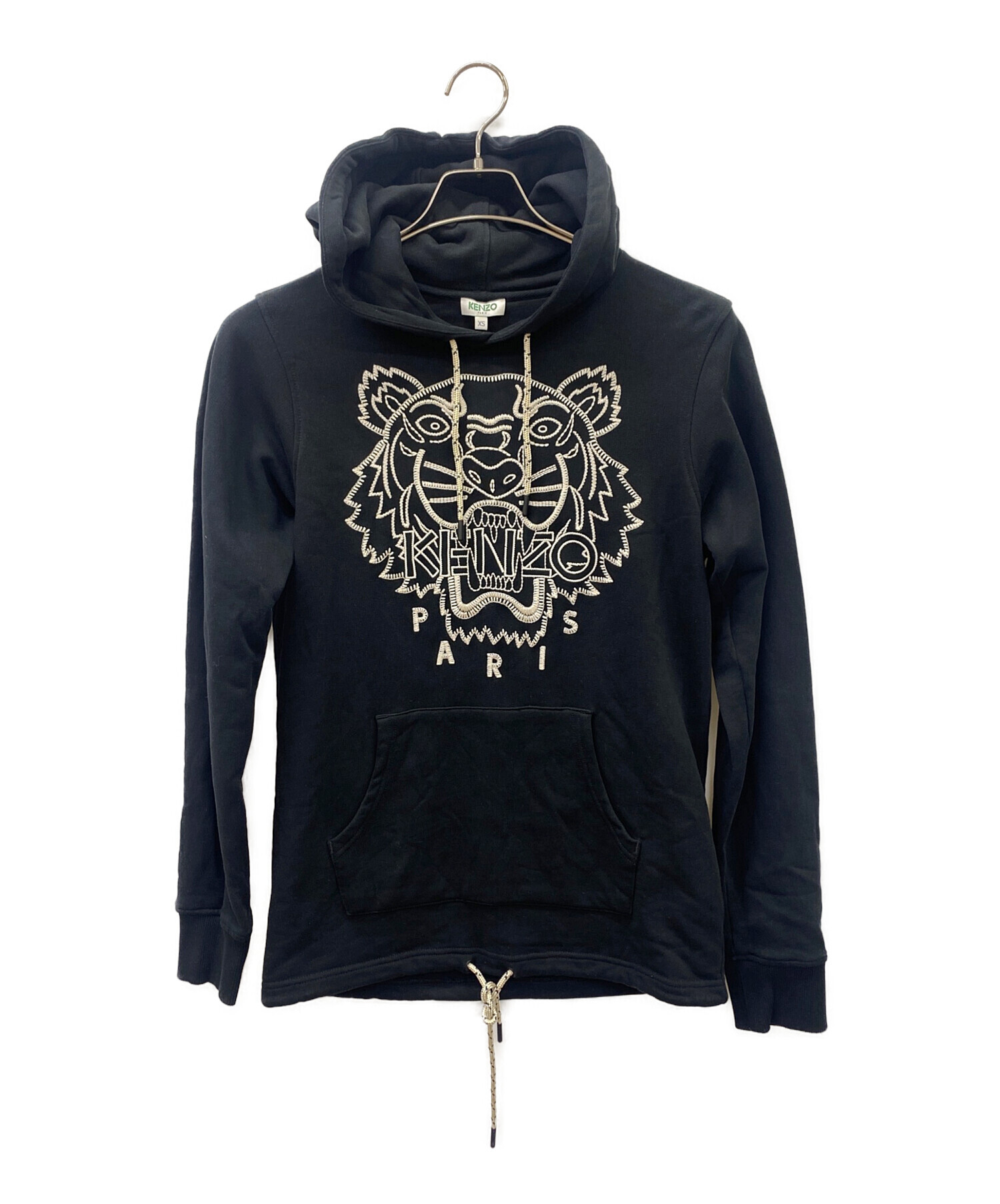 未使用 Rockon Social Club ロゴプルオーバーパーカー M 中古・古着通販】KENZO (ケンゾー) プルオーバーパーカー ブラック