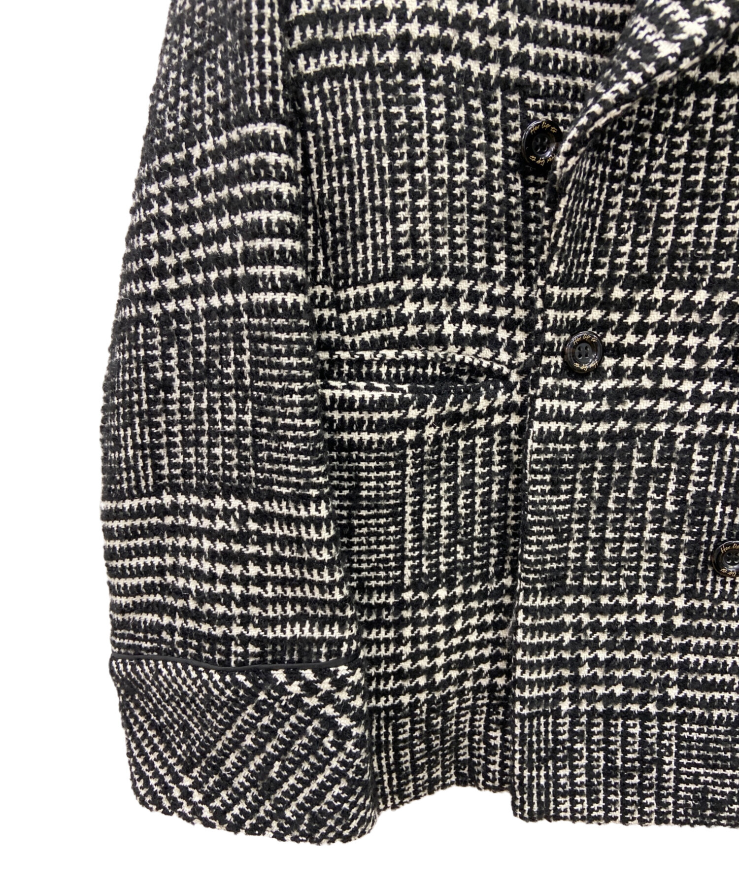 中古・古着通販】Her lip to (ハーリップトゥ) HEMINGWAY CHECK TWEED