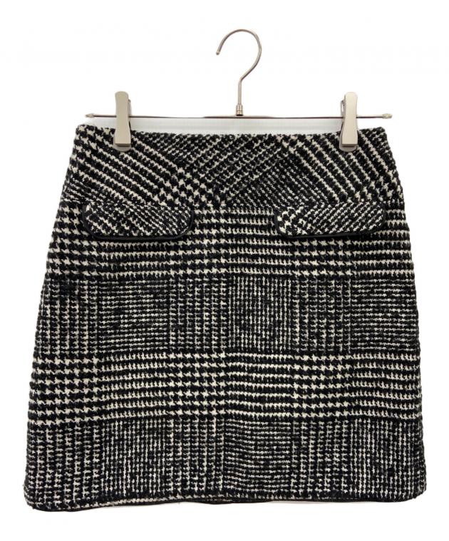 スカート Her lip to Hemingway Check Tweed Skirt 中古・古着通販】Her lip to (ハーリップトゥ) HEMINGWAY CHECK TWEED