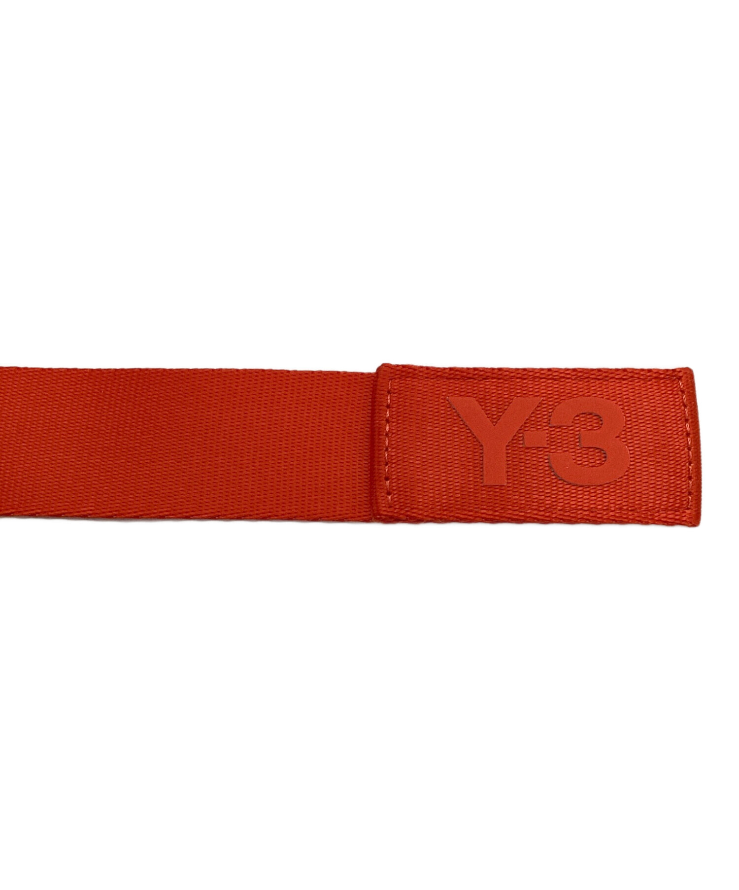 中古・古着通販】Y-3 (ワイスリー) ロゴ入りガチャベルト オレンジ