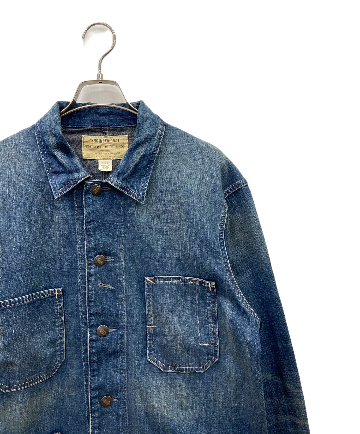 中古・古着通販】RRL (ダブルアールエル) デニムエンジニアコート