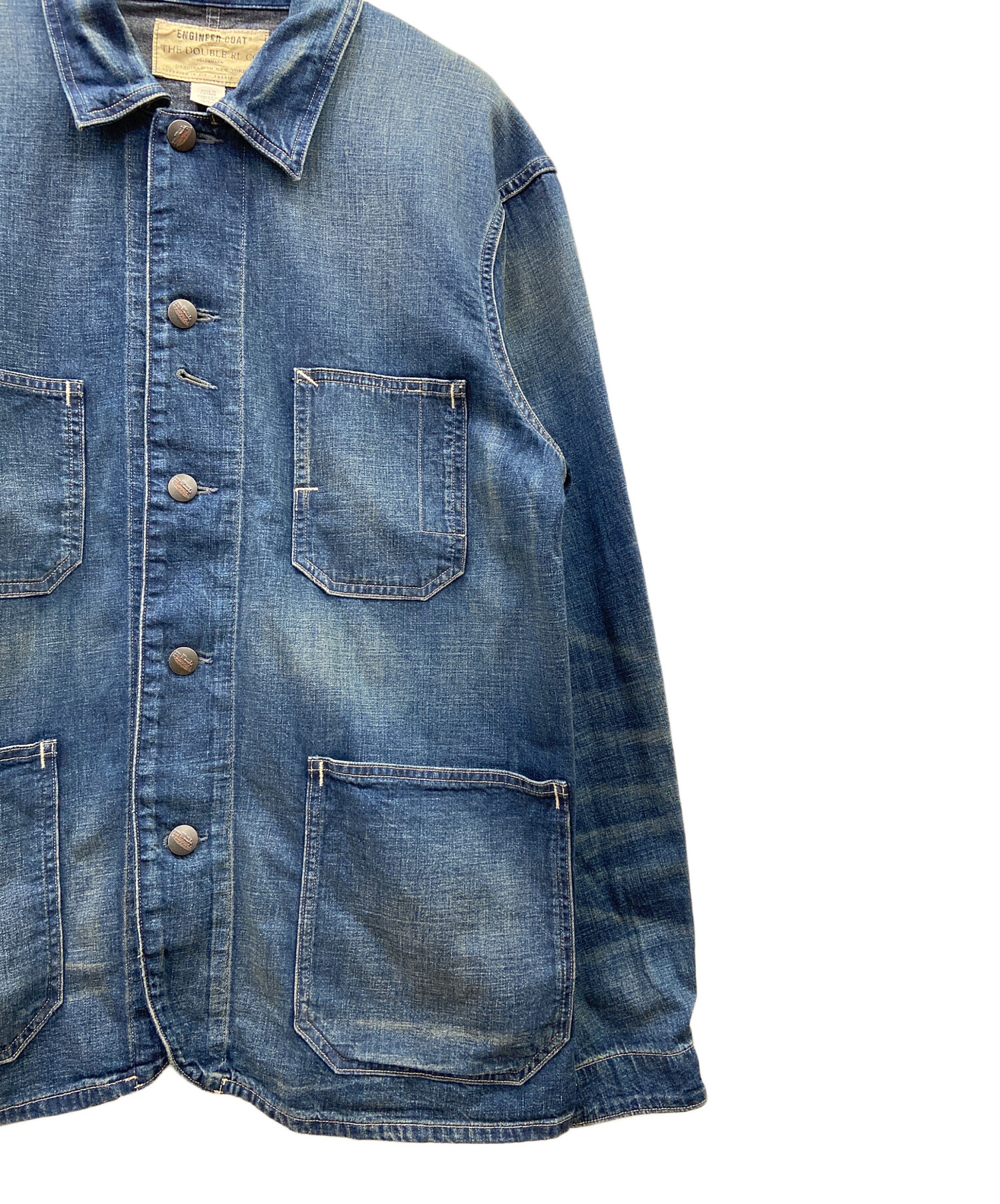 中古・古着通販】RRL (ダブルアールエル) デニムエンジニアコート