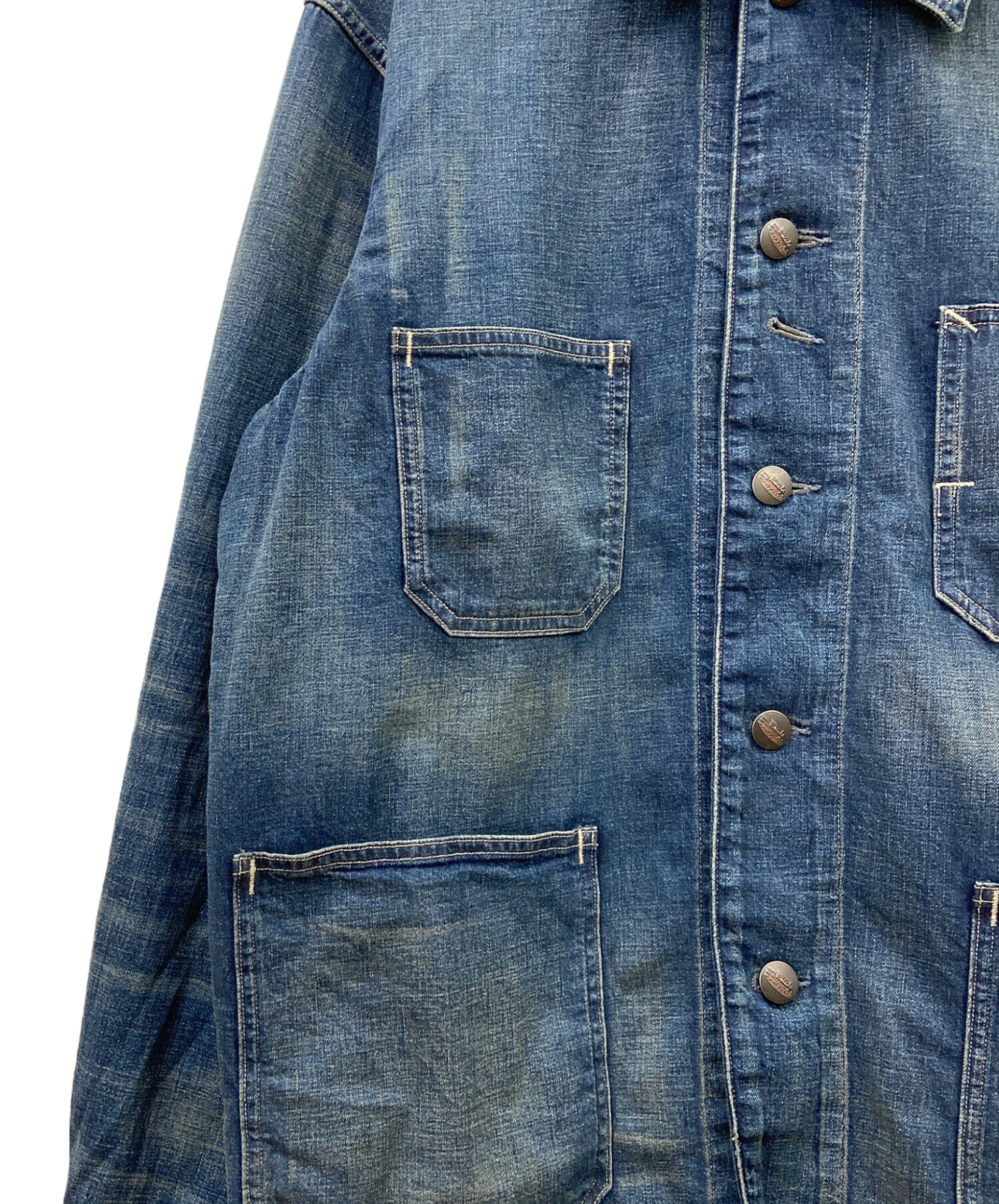 中古・古着通販】RRL (ダブルアールエル) デニムエンジニアコート