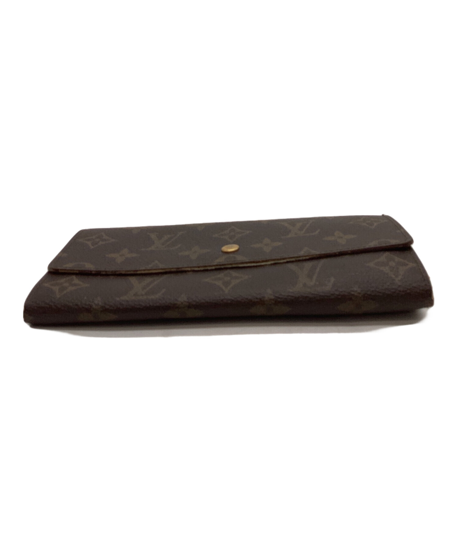 LOUIS VUITTON モノグラム 二つ折り長財布 中古・古着通販】LOUIS VUITTON (ルイ ヴィトン) LOUIS VUITTON