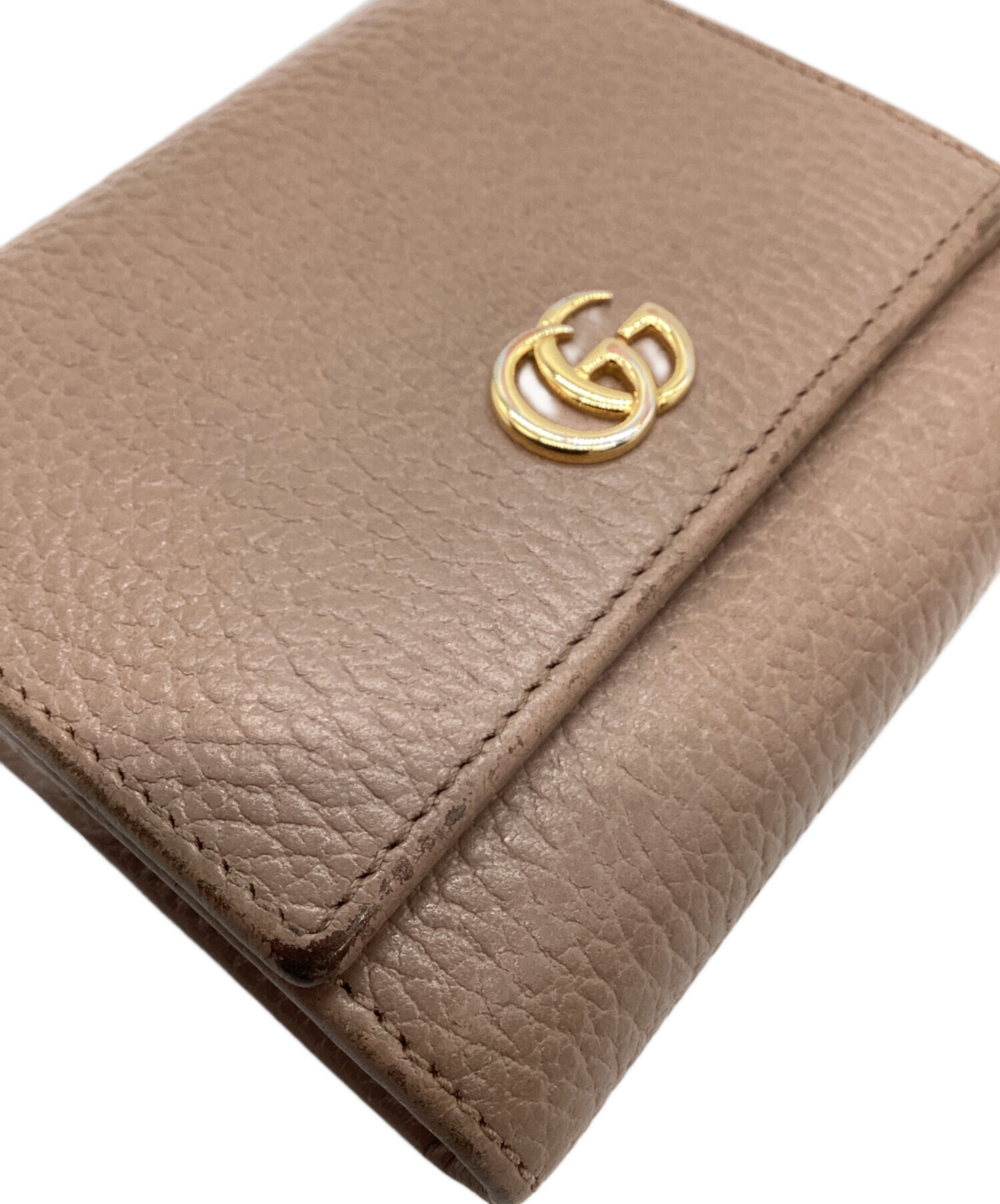 中古・古着通販】GUCCI (グッチ) GUCCI GGマーモント 2つ折り財布