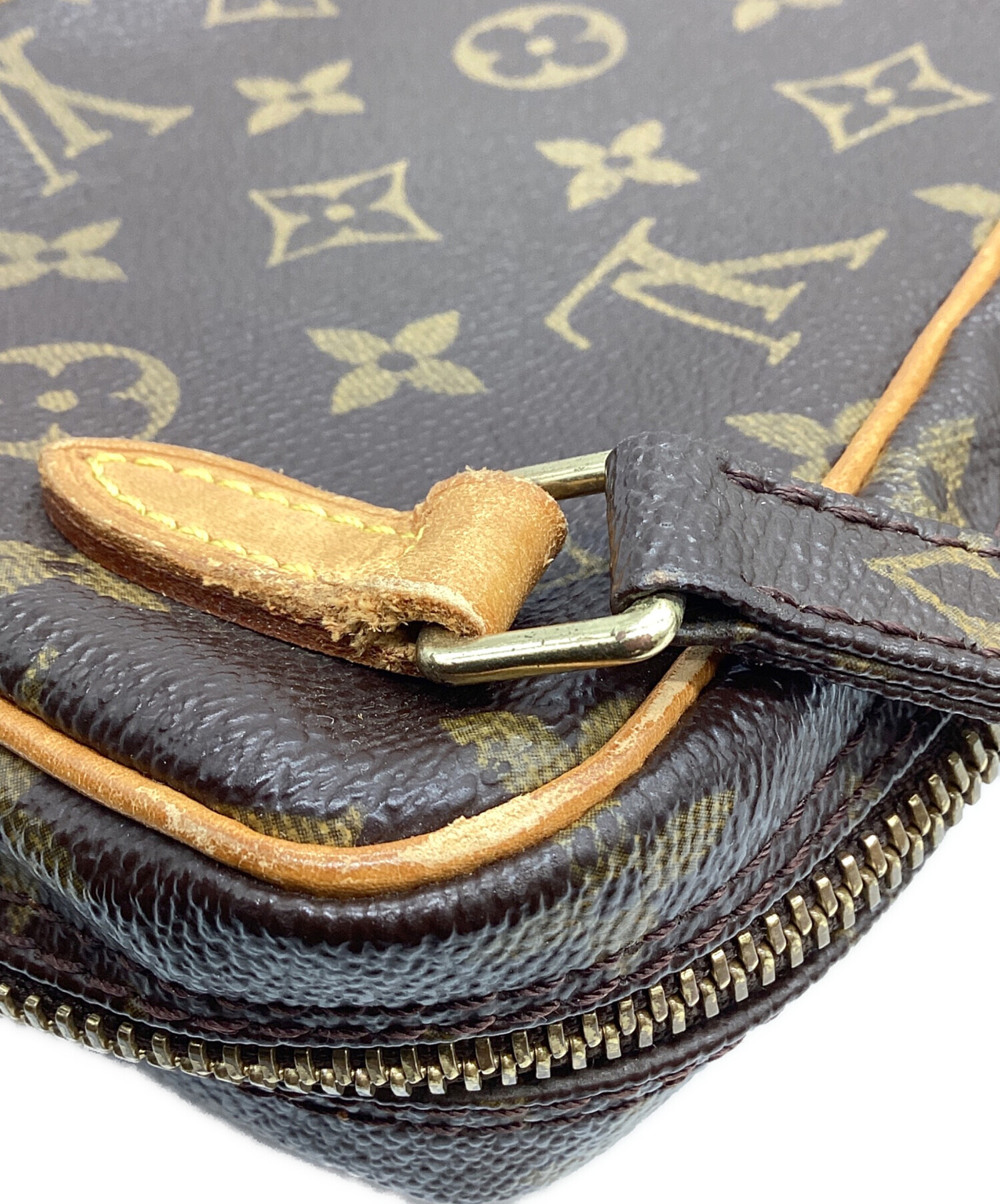 阪112 ルイヴィトン モノグラム マンリーバンドリエール ショルダー ジャンク LOUIS VUITTON（ルイ・ヴィトン） 【超美品】ルイヴィトン モノグラム