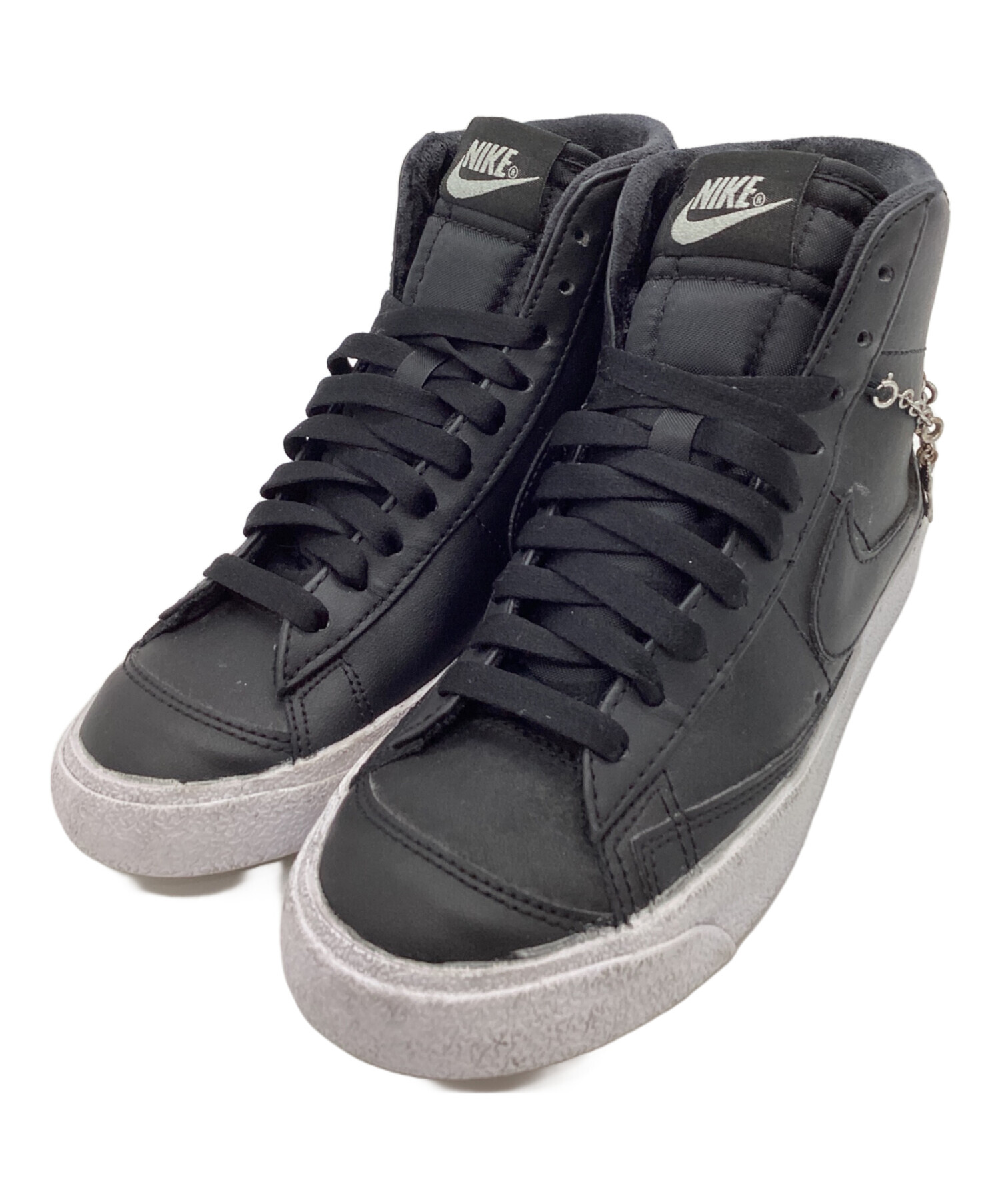 激レア デッドストック ハイカットシューズ USA製 ブラック 7 1/2 中古・古着通販】NIKE (ナイキ) NIKE BLAZER MID 77 ハイカット